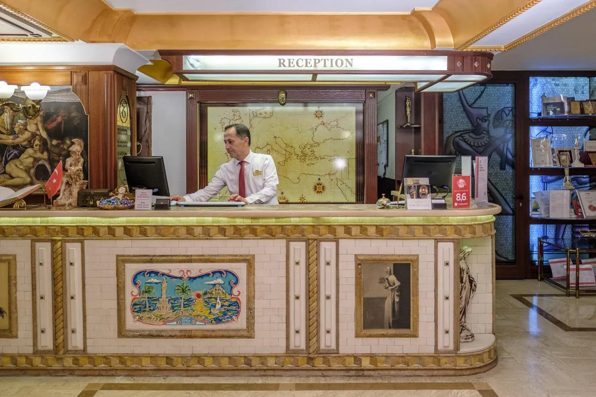 Lobby/Reception in Oglakcioglu Park Boutique Hotel