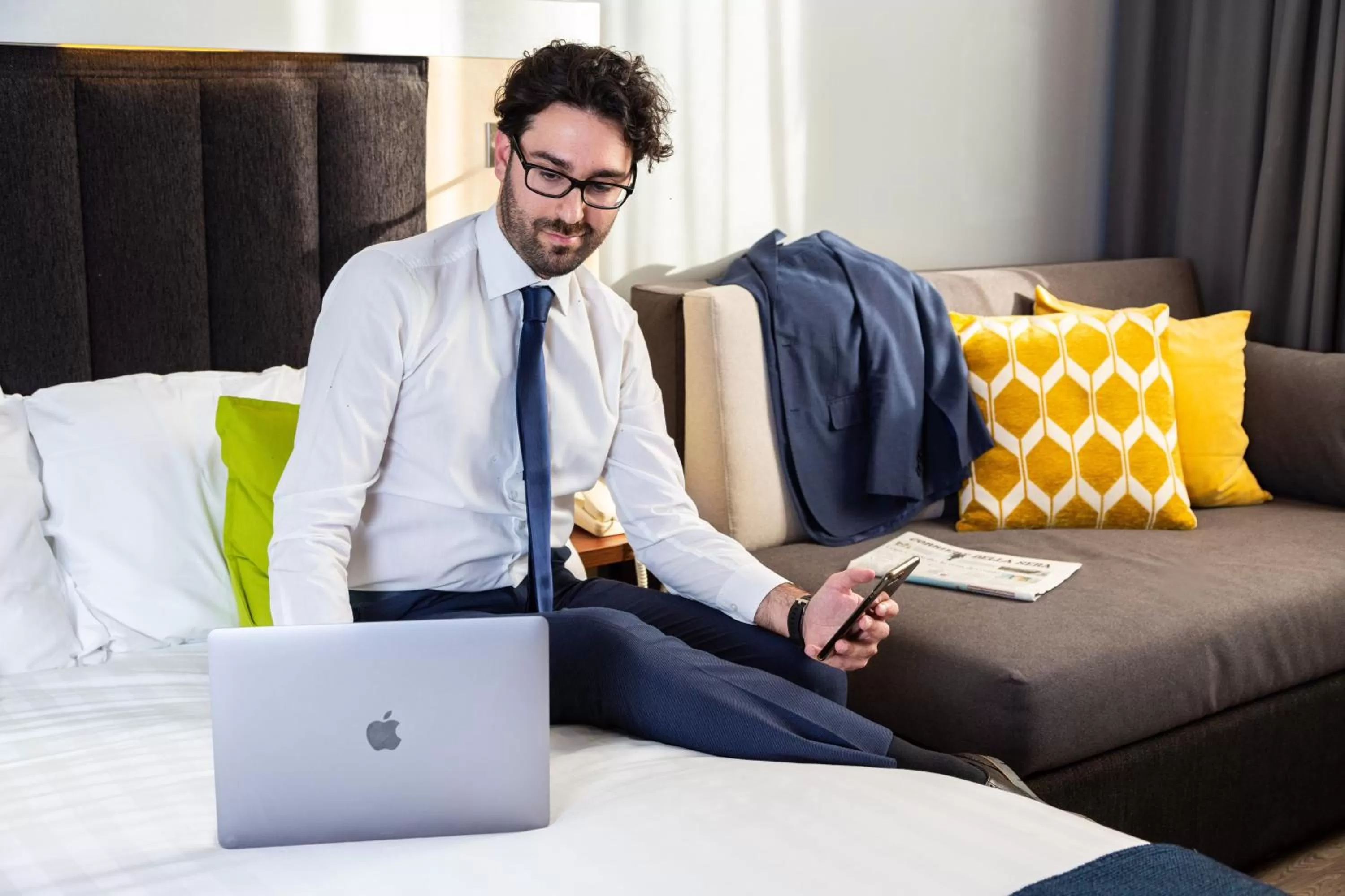 Photo of the whole room, Bed in Holiday Inn Bologna - Fiera by IHG
