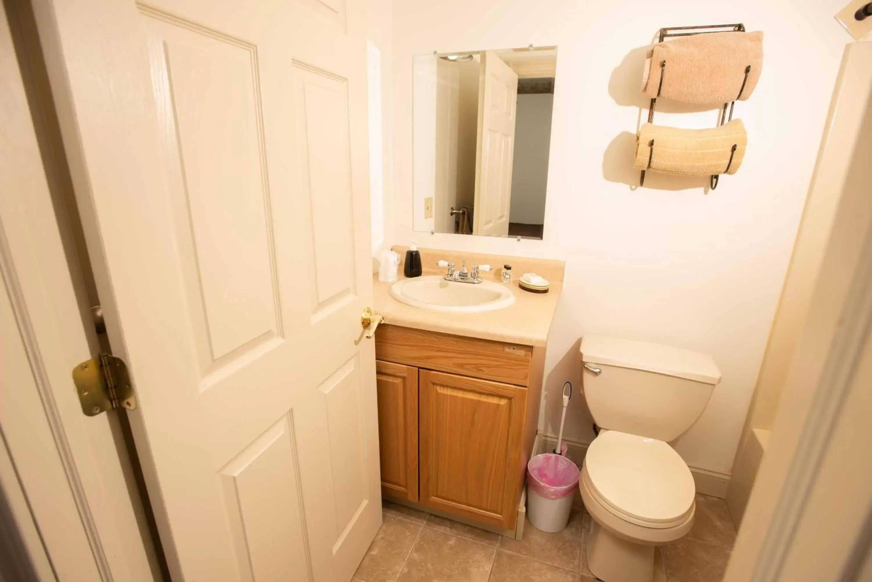 Bathroom in Blue Spruce Motel