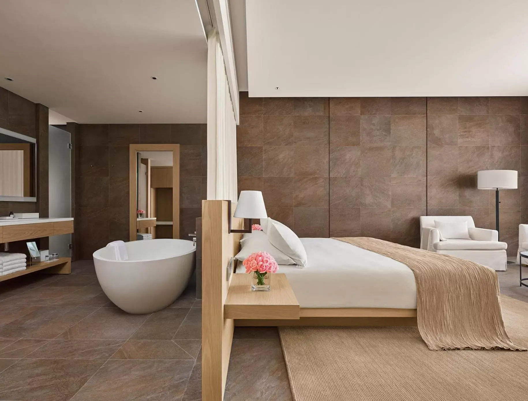 Bedroom, Bathroom in The Sanya EDITION