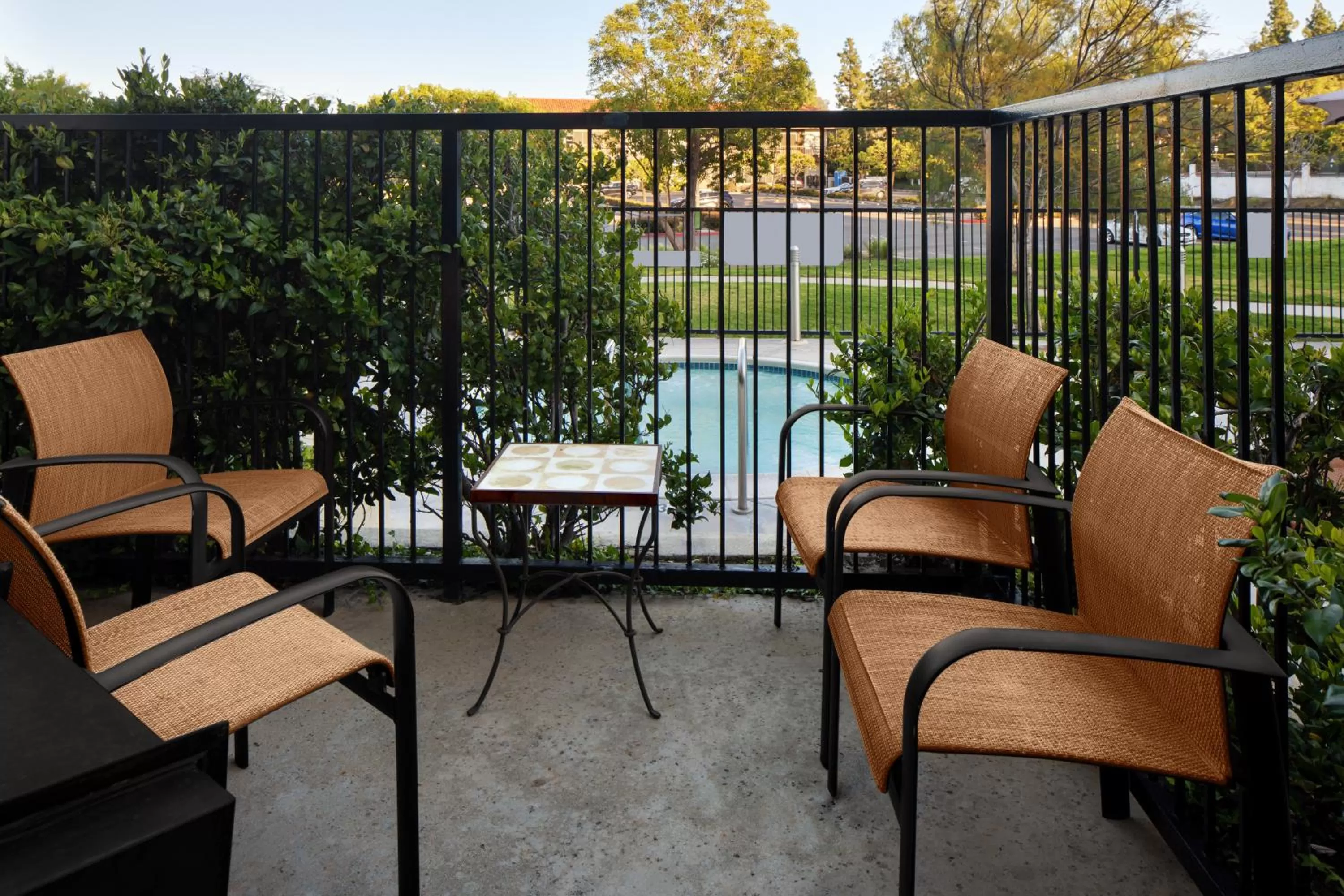Patio in Courtyard by Marriott San Diego Rancho Bernardo