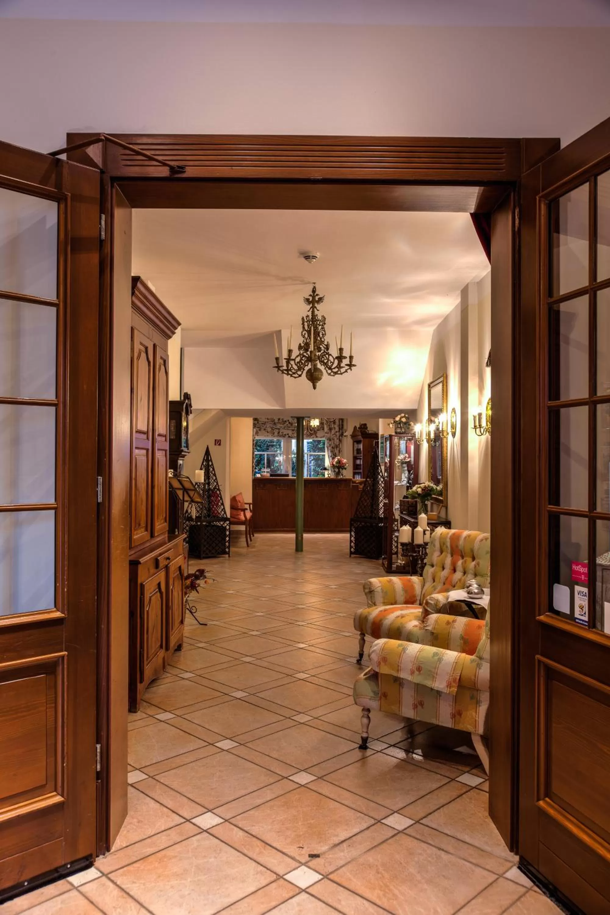 Lobby or reception in Hotel Zum Bär