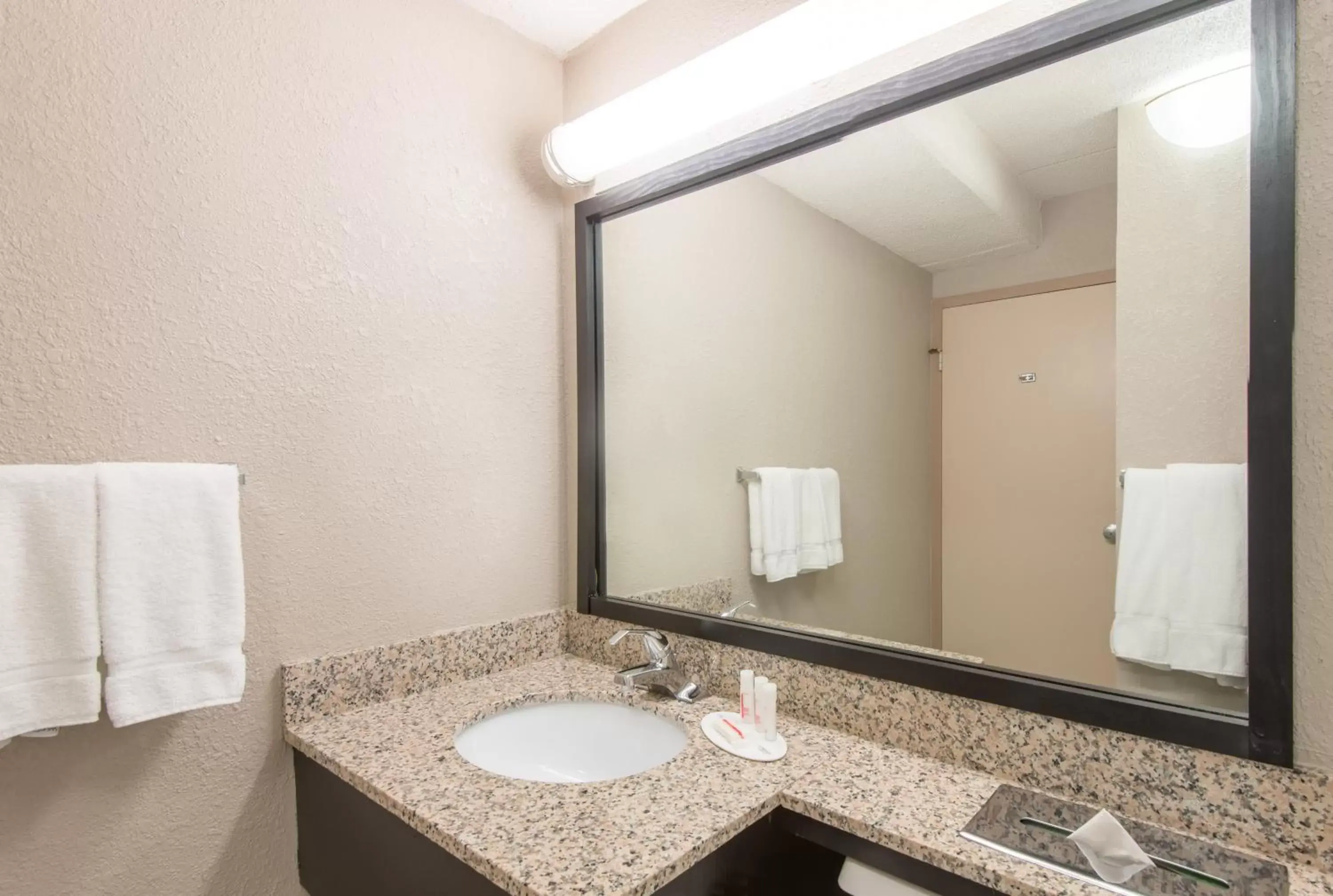 Bathroom in Ramada by Wyndham Cumberland Downtown