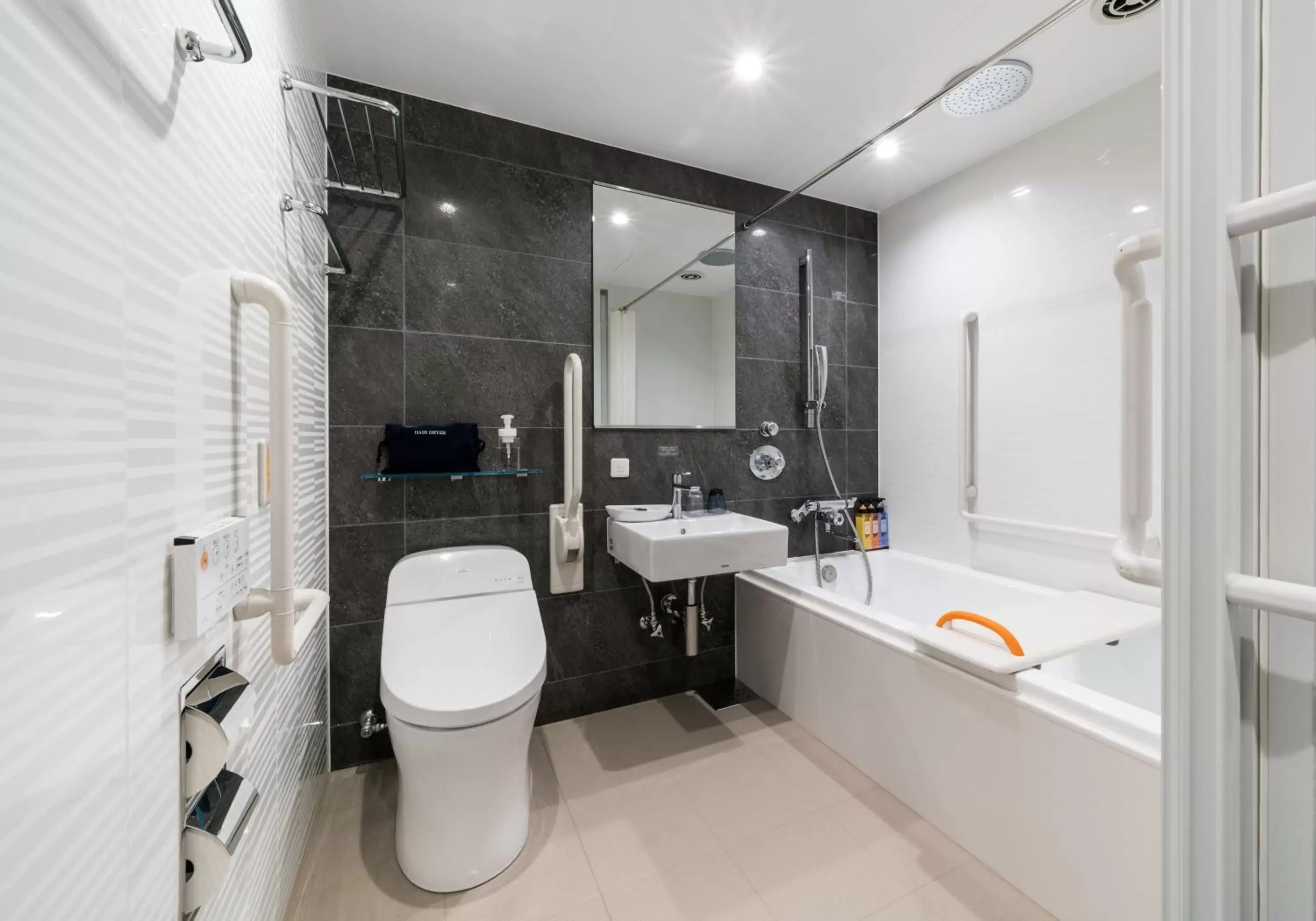 Photo of the whole room, Bathroom in Daiwa Roynet Hotel Himeji