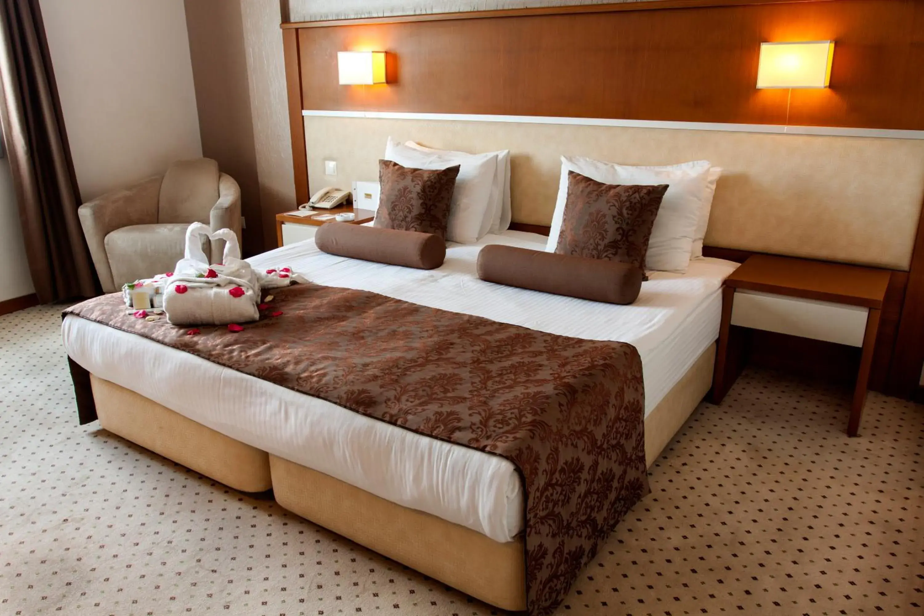 Bed in Blanca Hotel