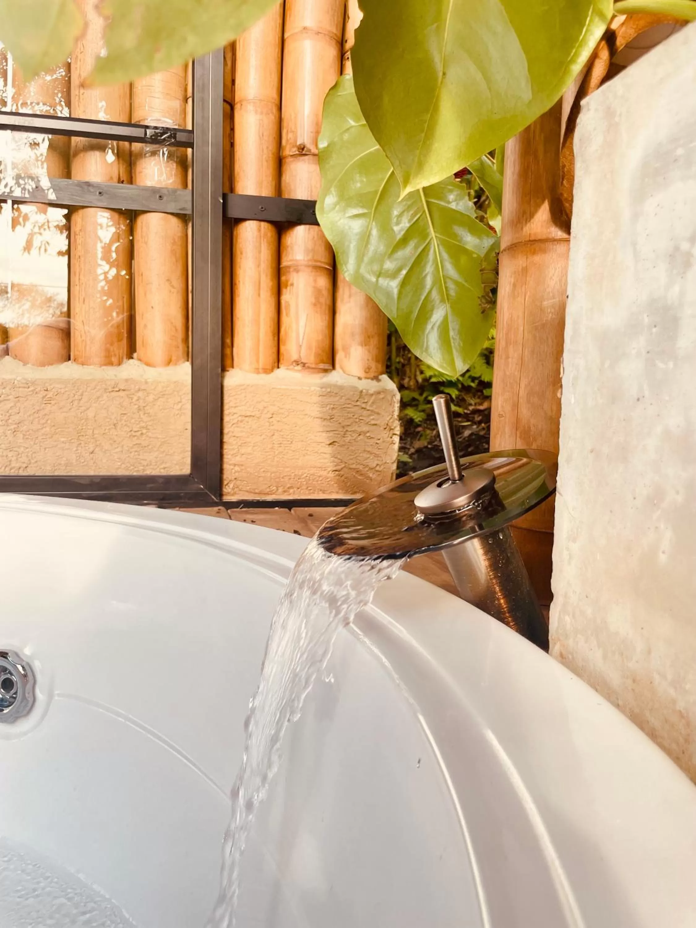 Hot Tub in Ecohotel Alma