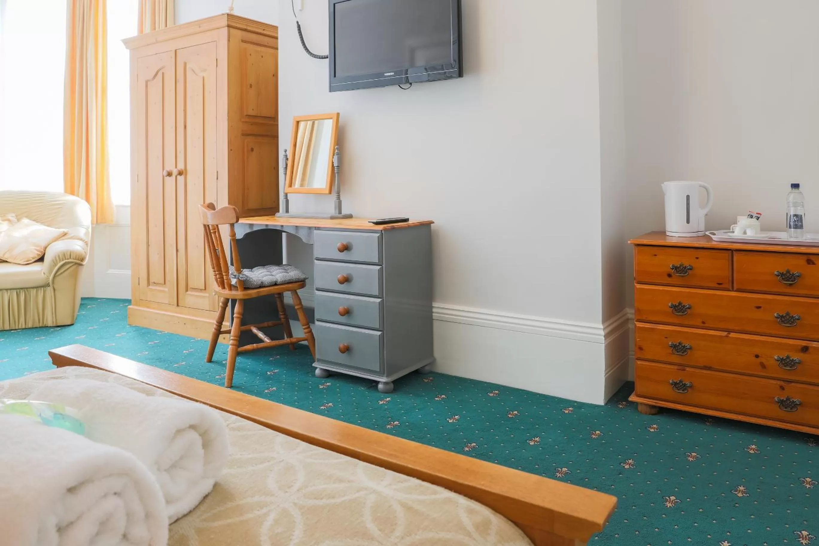 Bed in The Clee Hotel - Cleethorpes, Grimsby, Lincolnshire