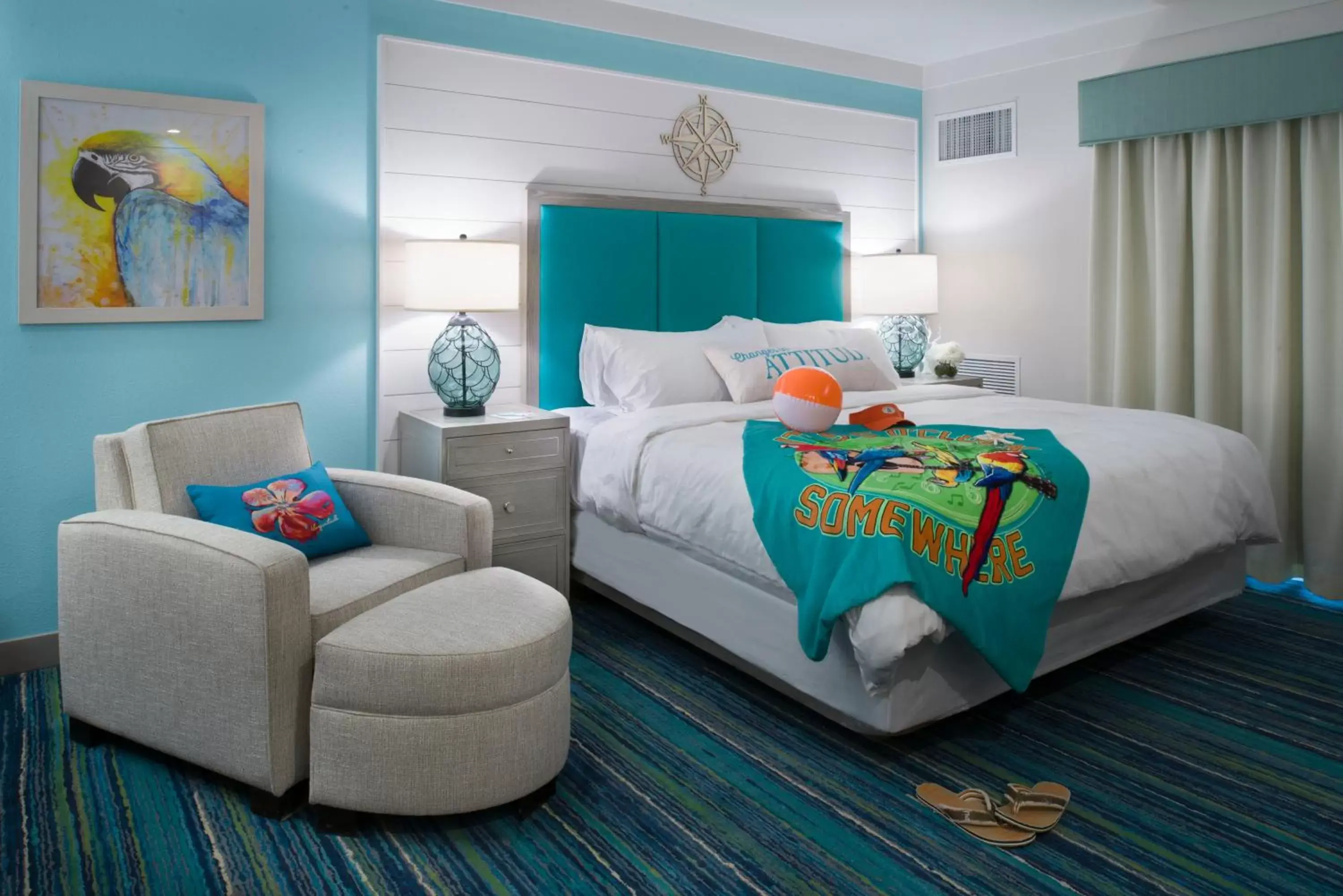 Bedroom, Bed in Margaritaville Resort Gatlinburg Bedroom, Bed in Margaritaville Resort Gatlinburg