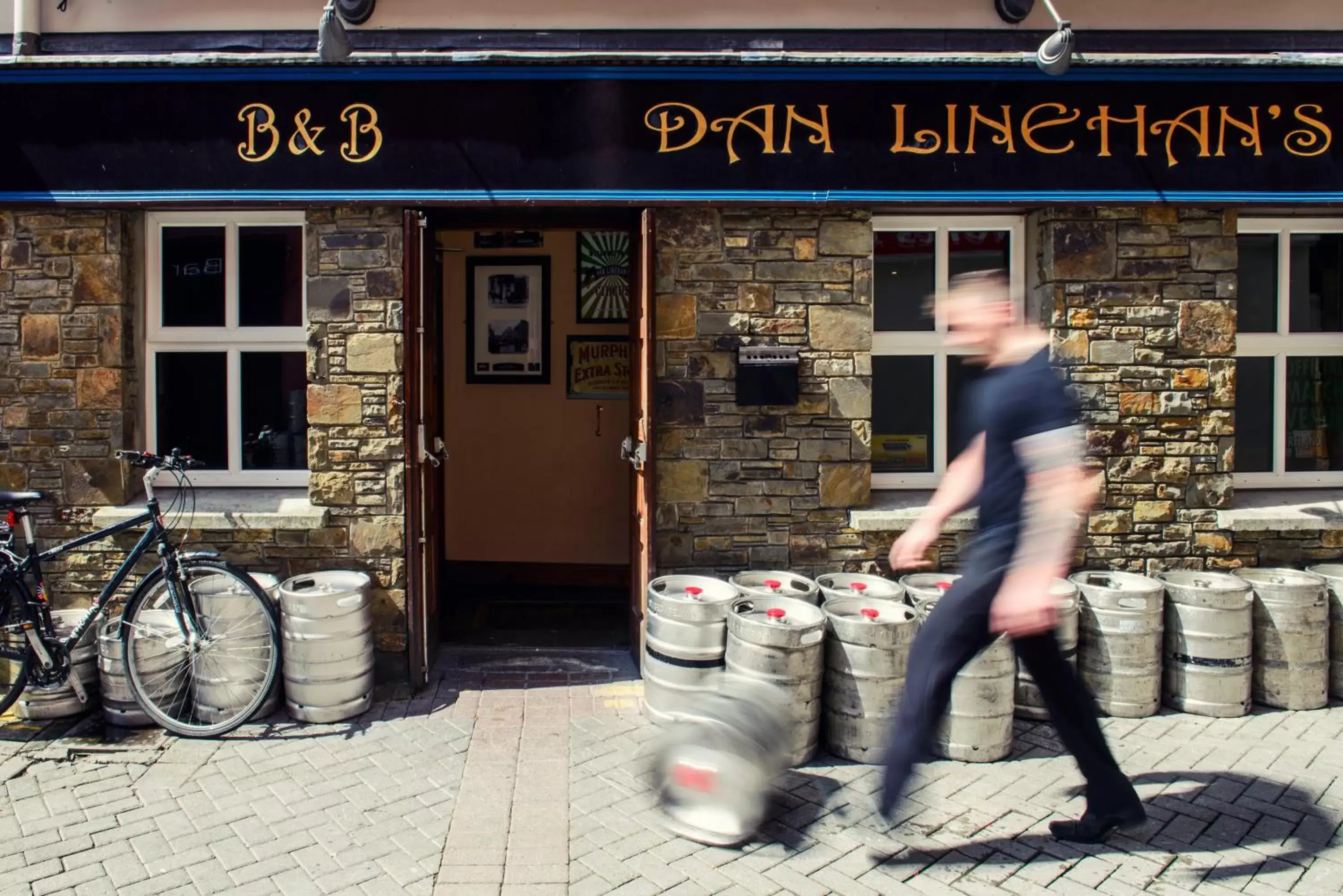 Staff in Dan Linehans Bar and B&B