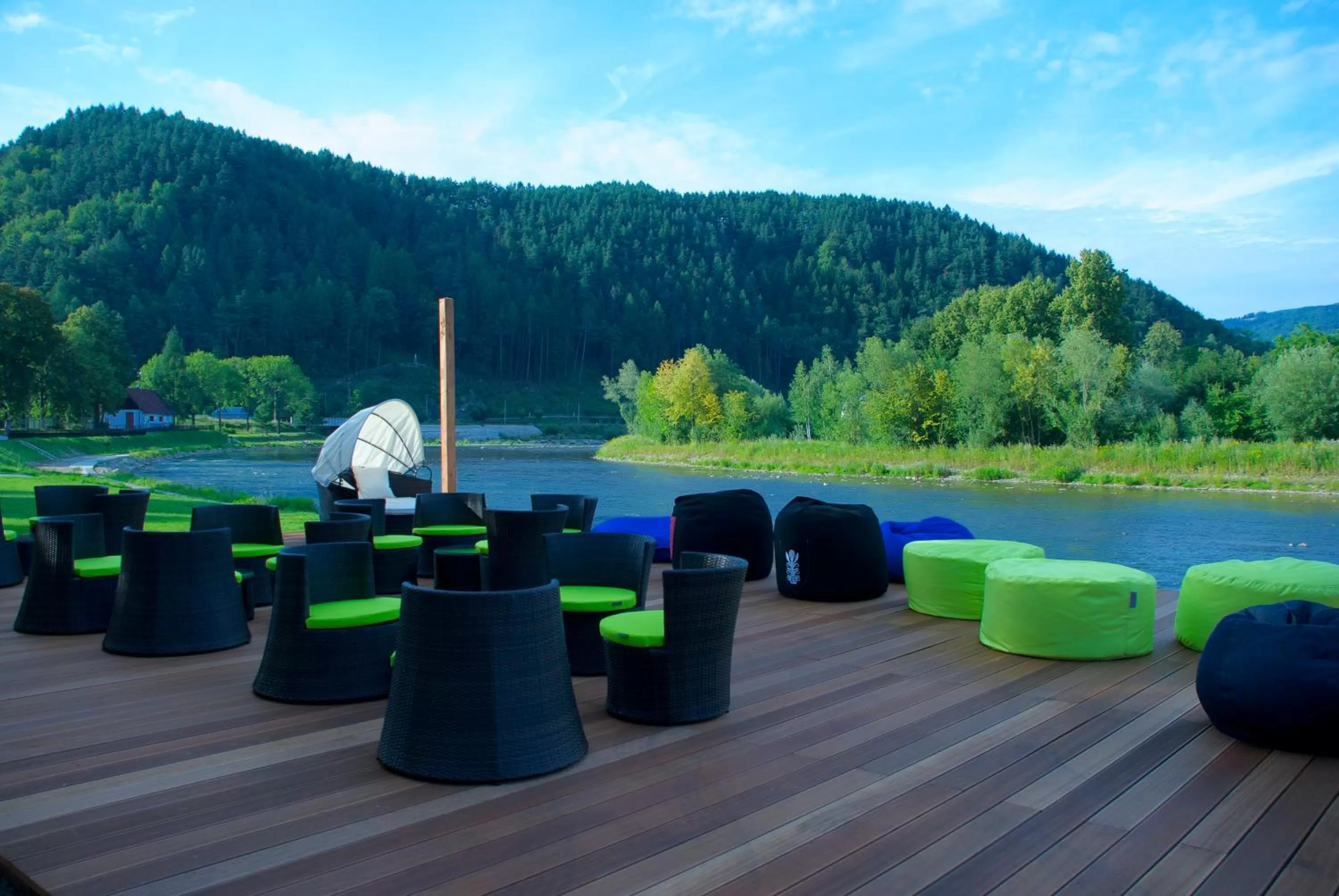 Balcony/Terrace in Hotel Piwniczna SPA&Conference