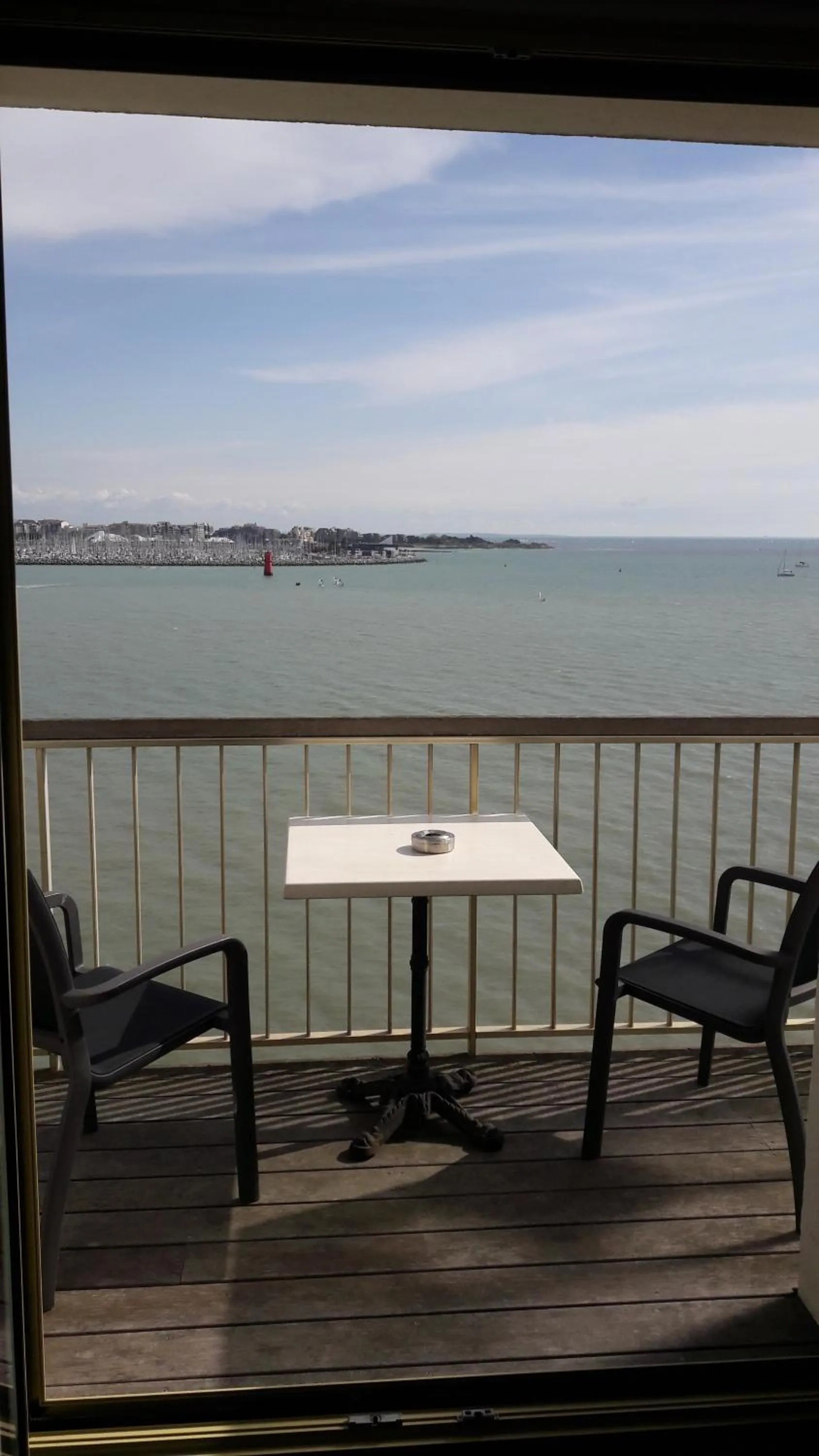 River view in Hôtel Les Brises