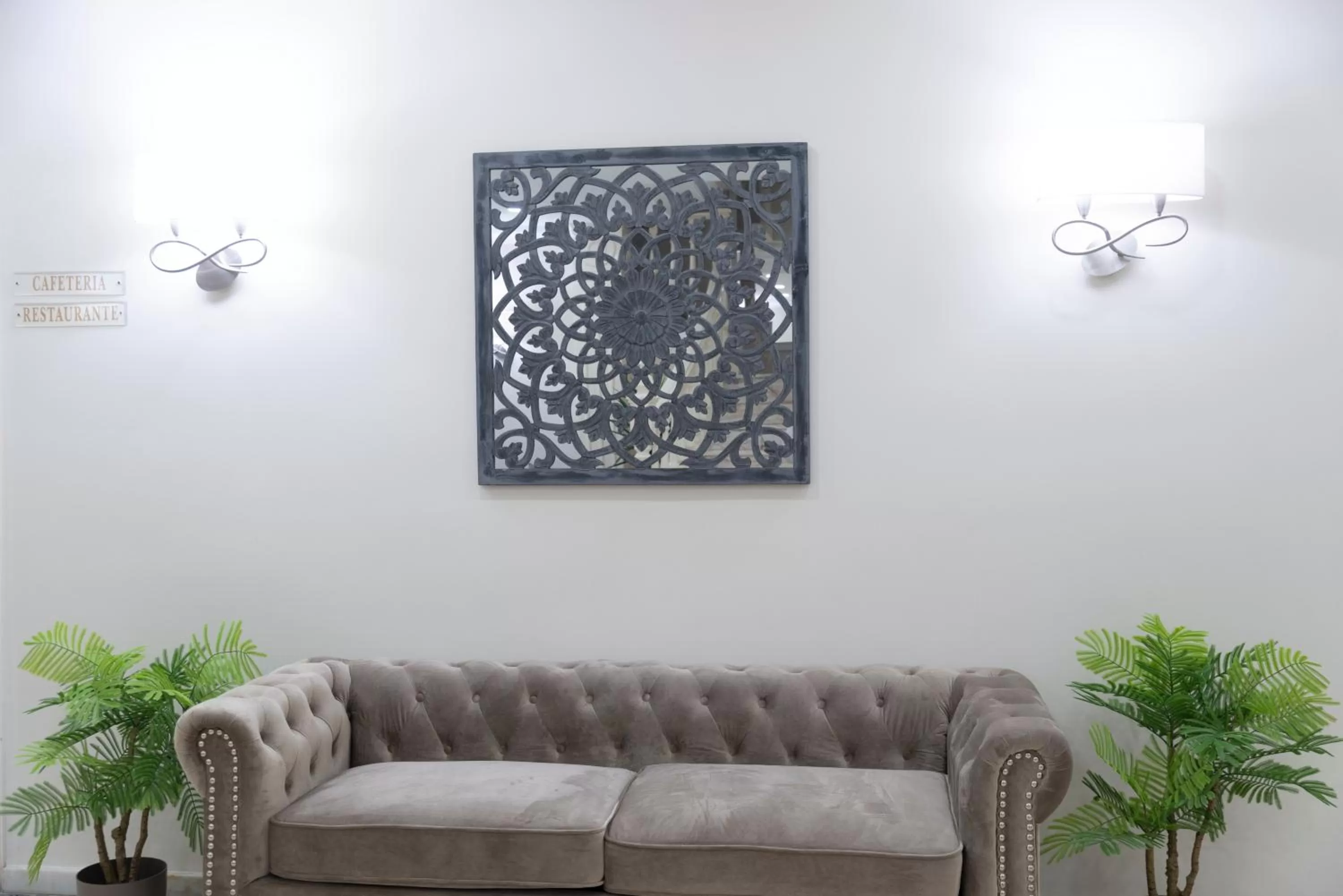 Lobby or reception in Hotel Ramomar