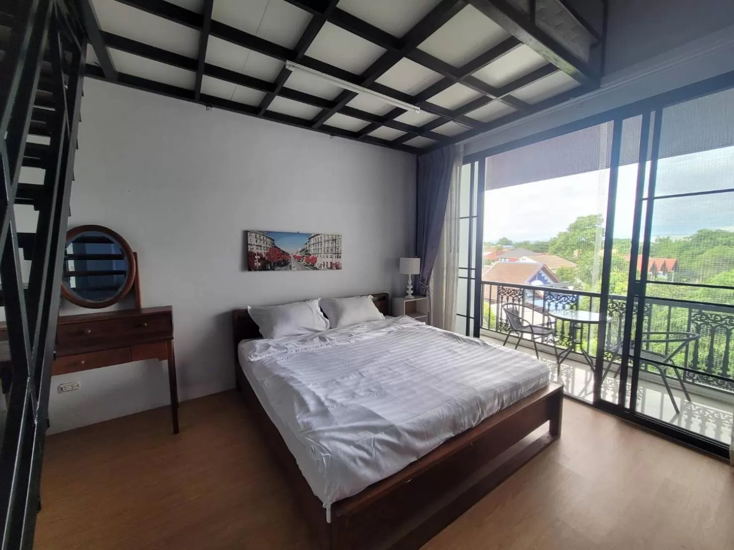 Bed in THAI HOTEL CHIANGMAI