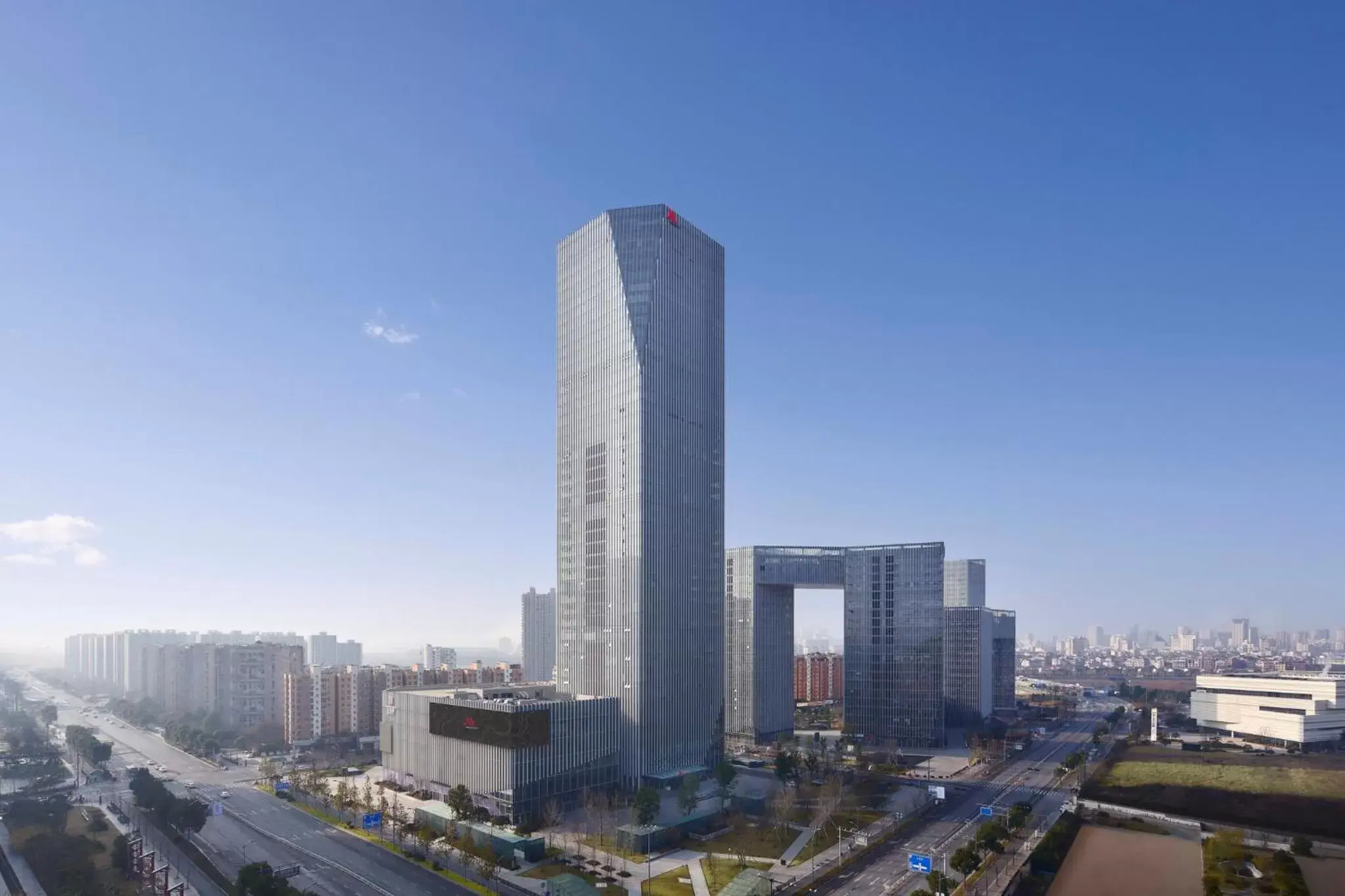 Property building in Jinhua Marriott Hotel