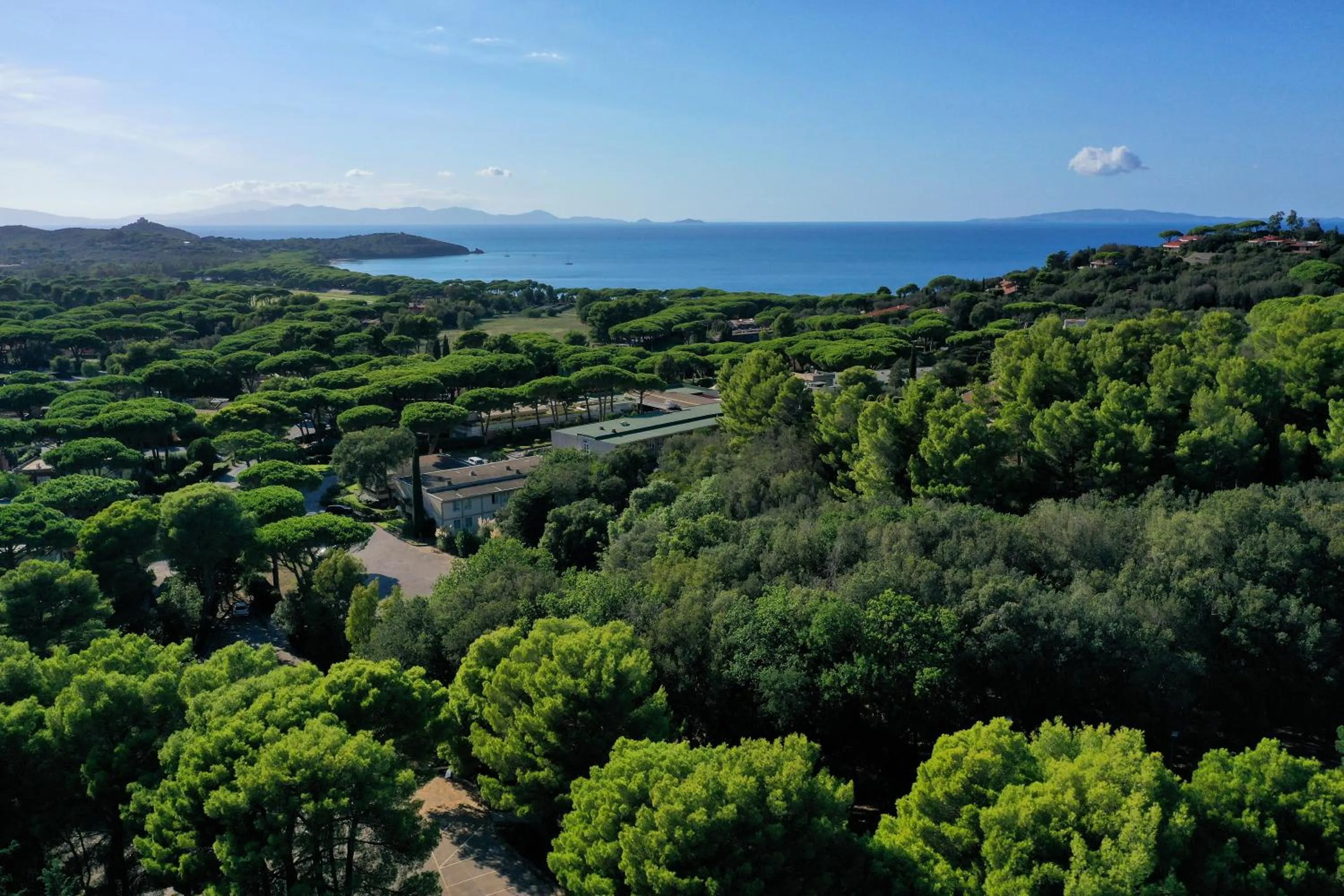 Natural landscape in Golf Hotel Punta Ala