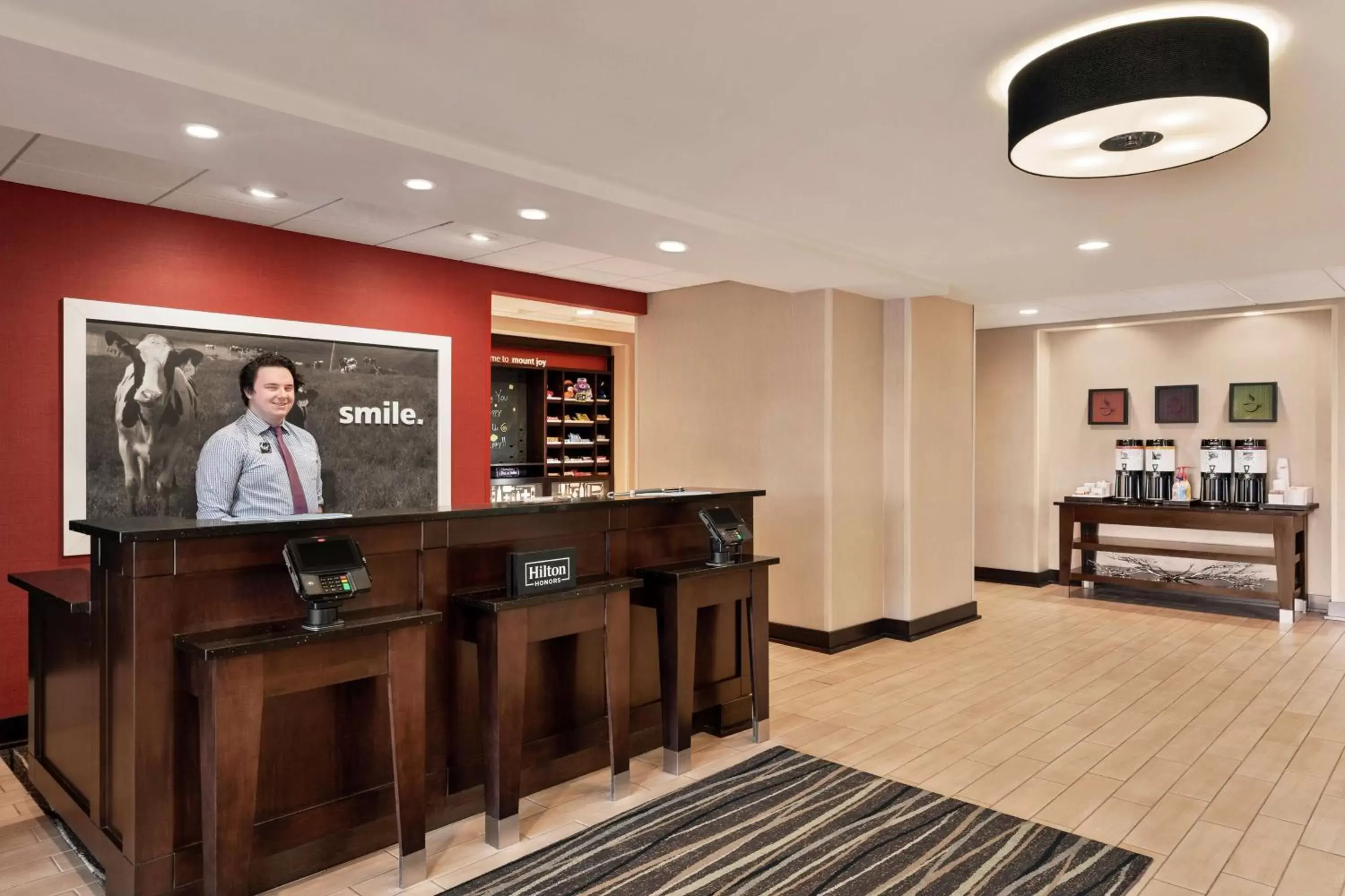 Lobby or reception, Lobby/Reception in Hampton Inn & Suites Mount Joy/Lancaster West, Pa