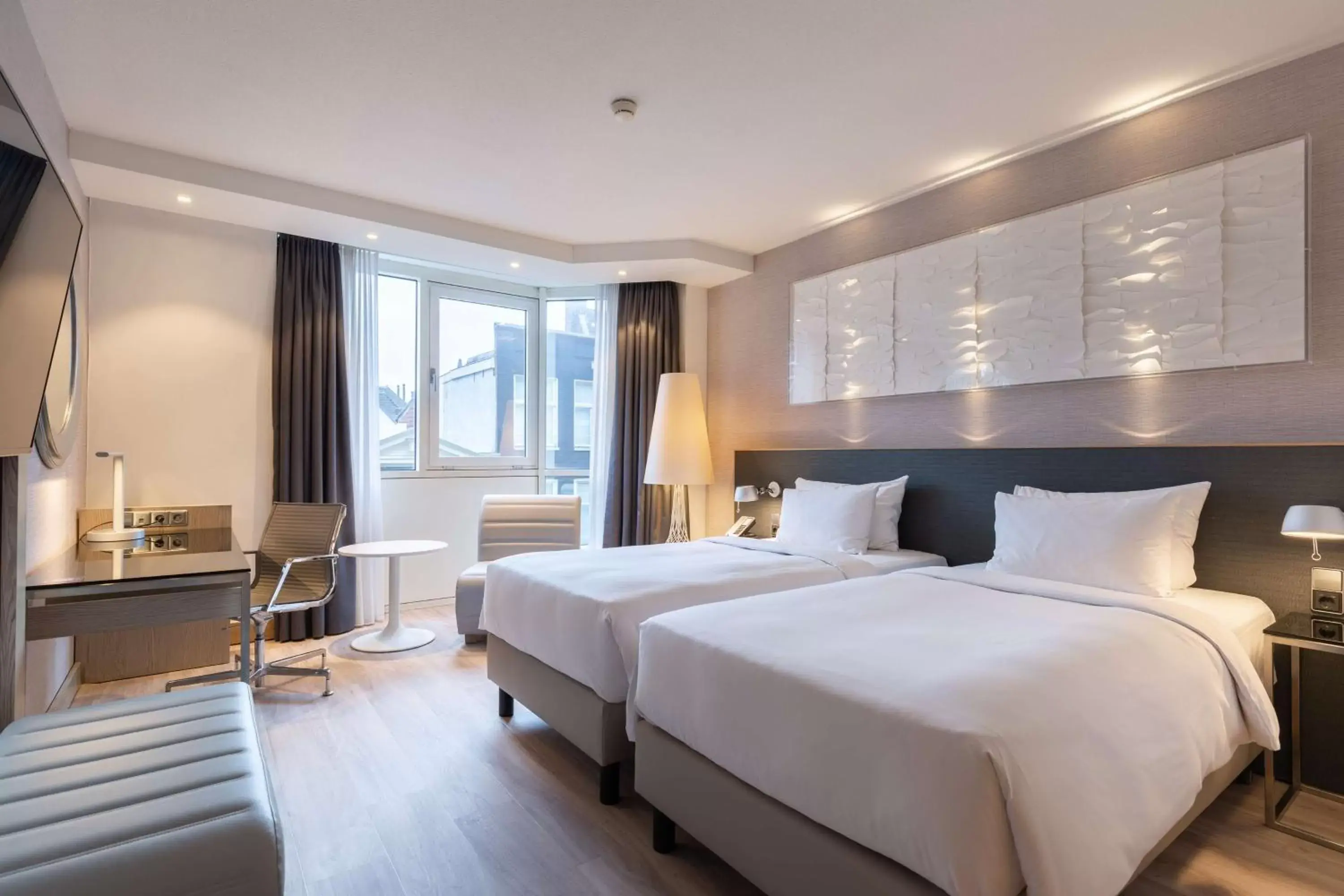 Bedroom in Radisson Blu Hotel, Amsterdam City Center