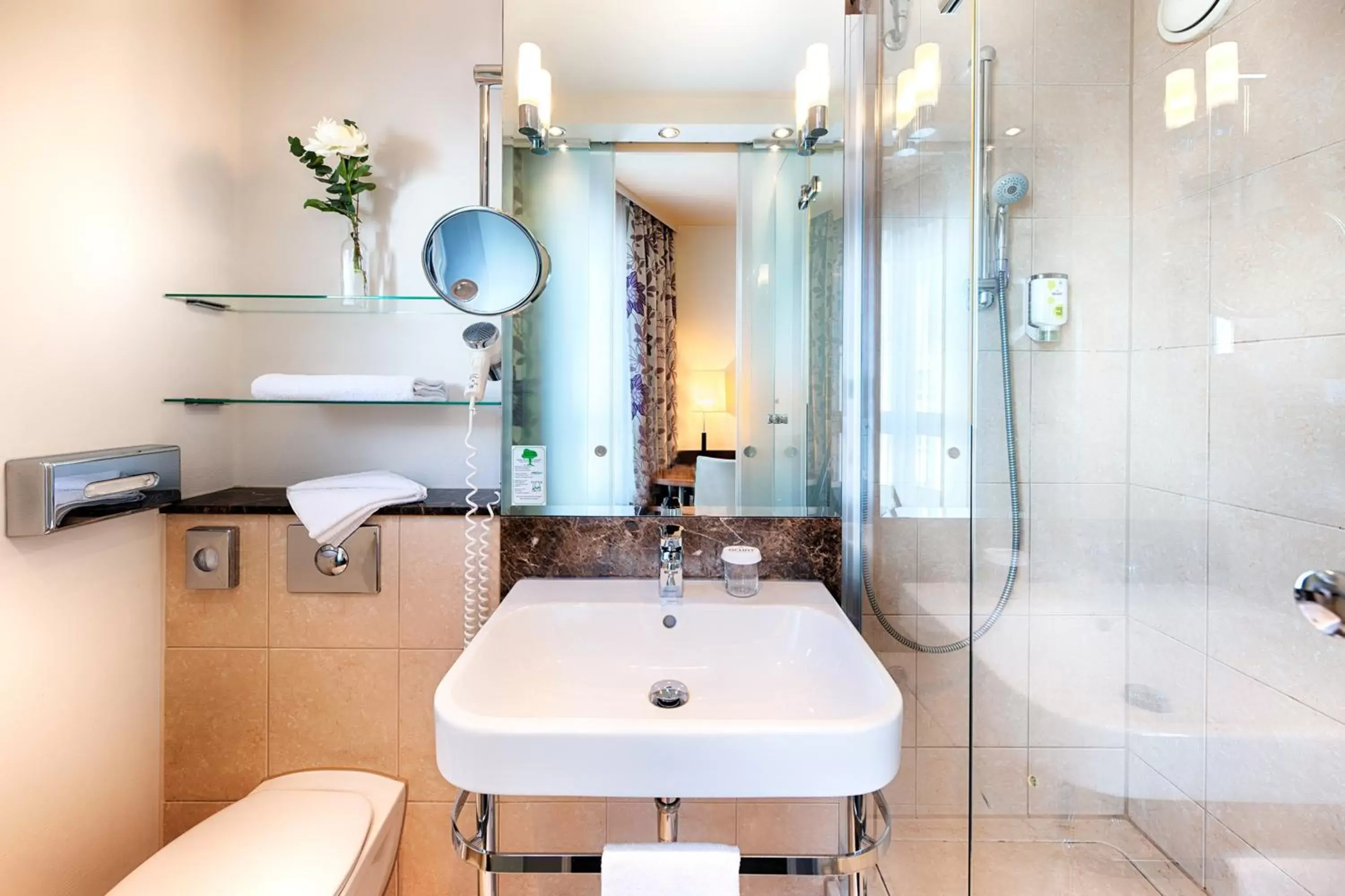 Bathroom in ACHAT Hotel Wiesbaden City Bathroom in ACHAT Hotel Wiesbaden City