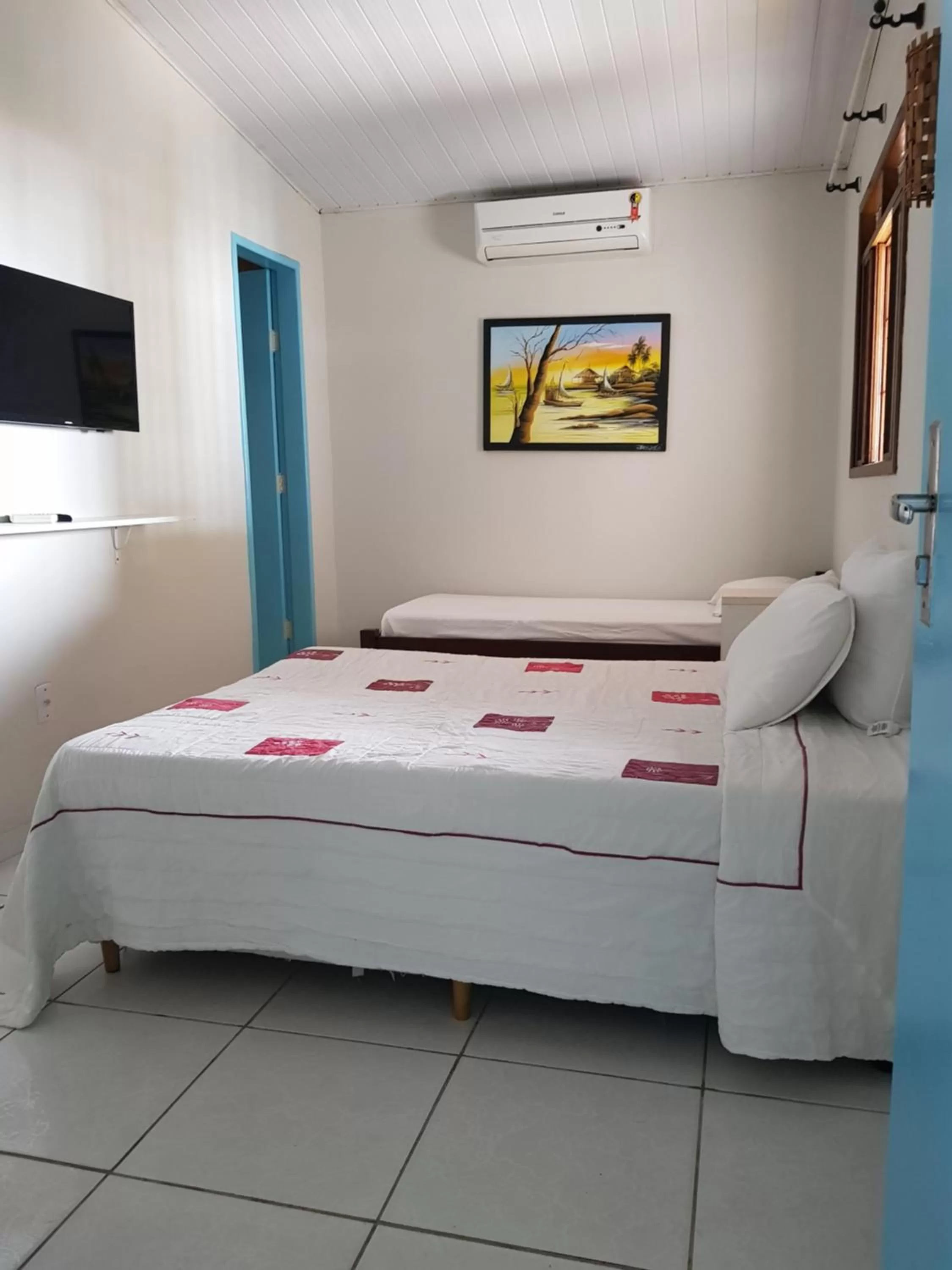 Bed in Hotel Pousada Maravista