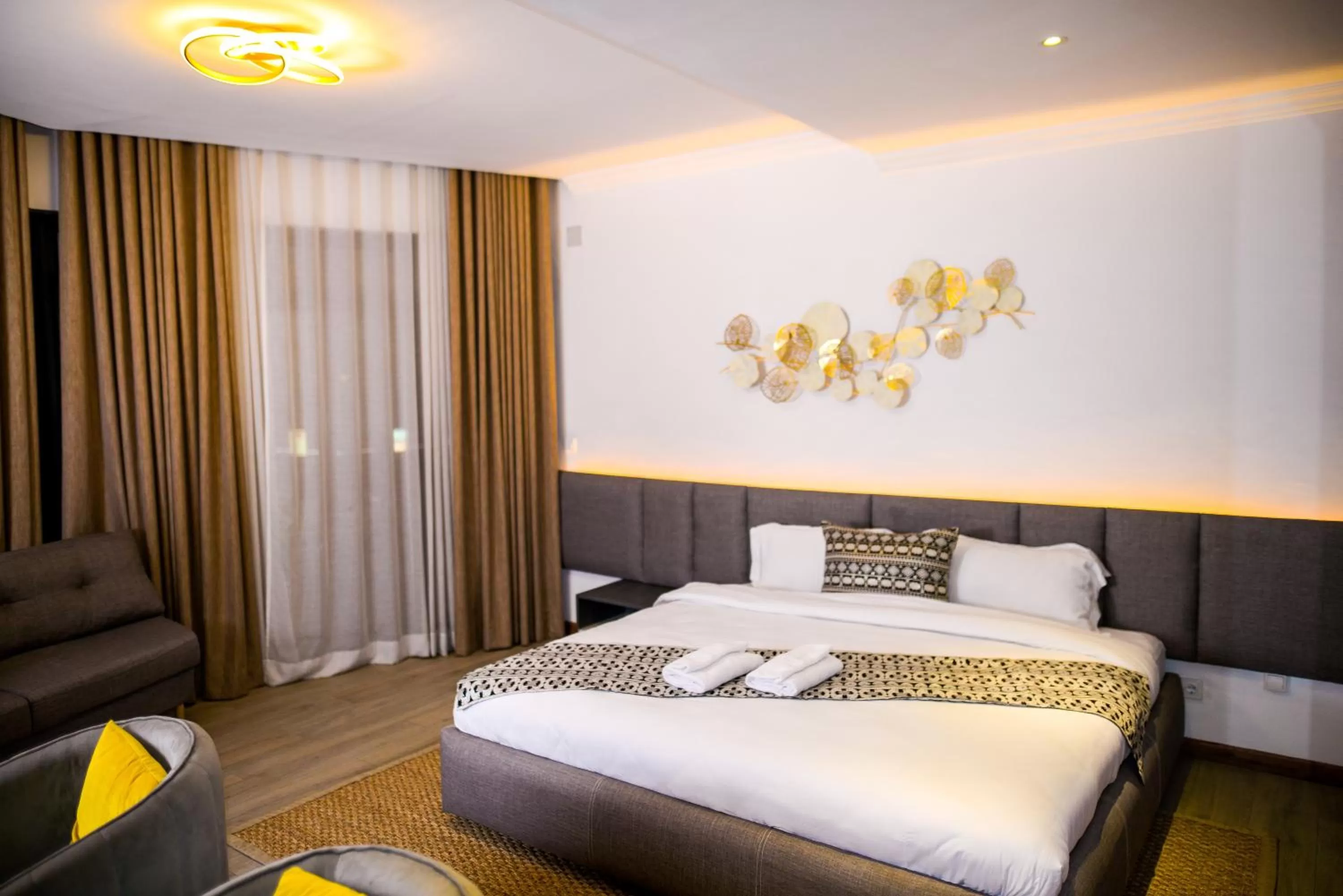 Bed in MERCURE HOTEL