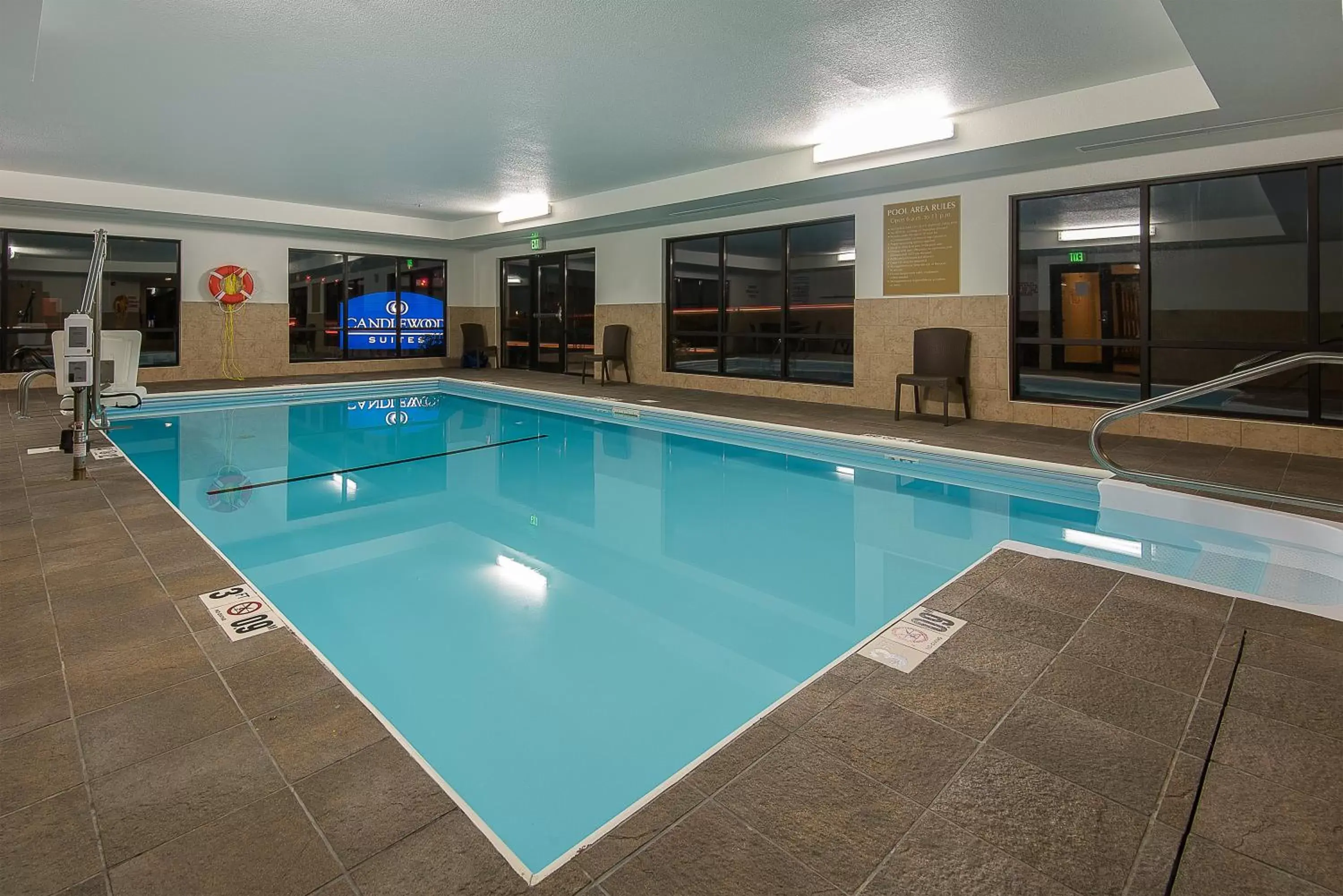 Swimming Pool in Candlewood Suites Bloomington, an IHG Hotel