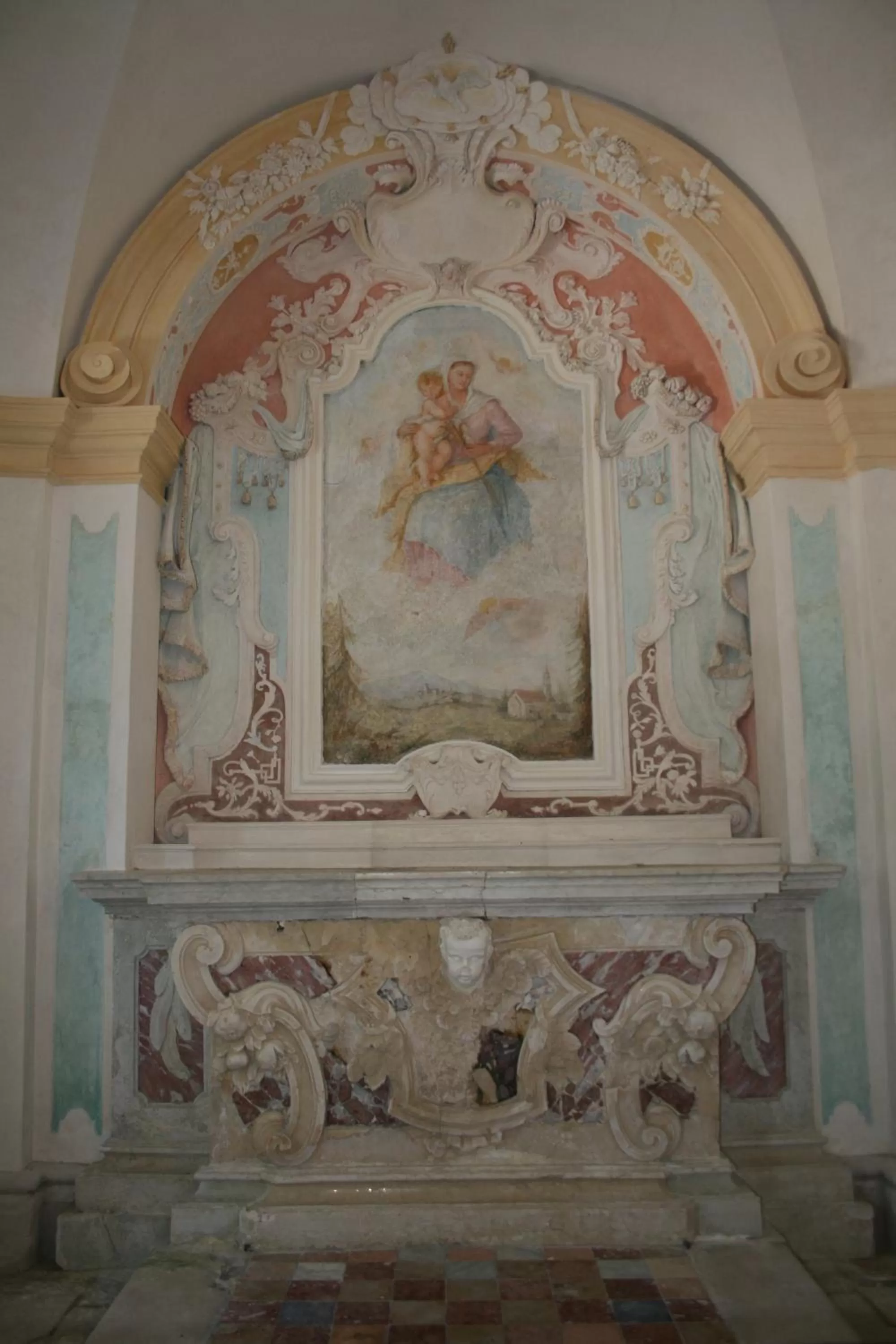 Decorative detail in Villa San Liberale - Suites & Wellness - Villa Veneta