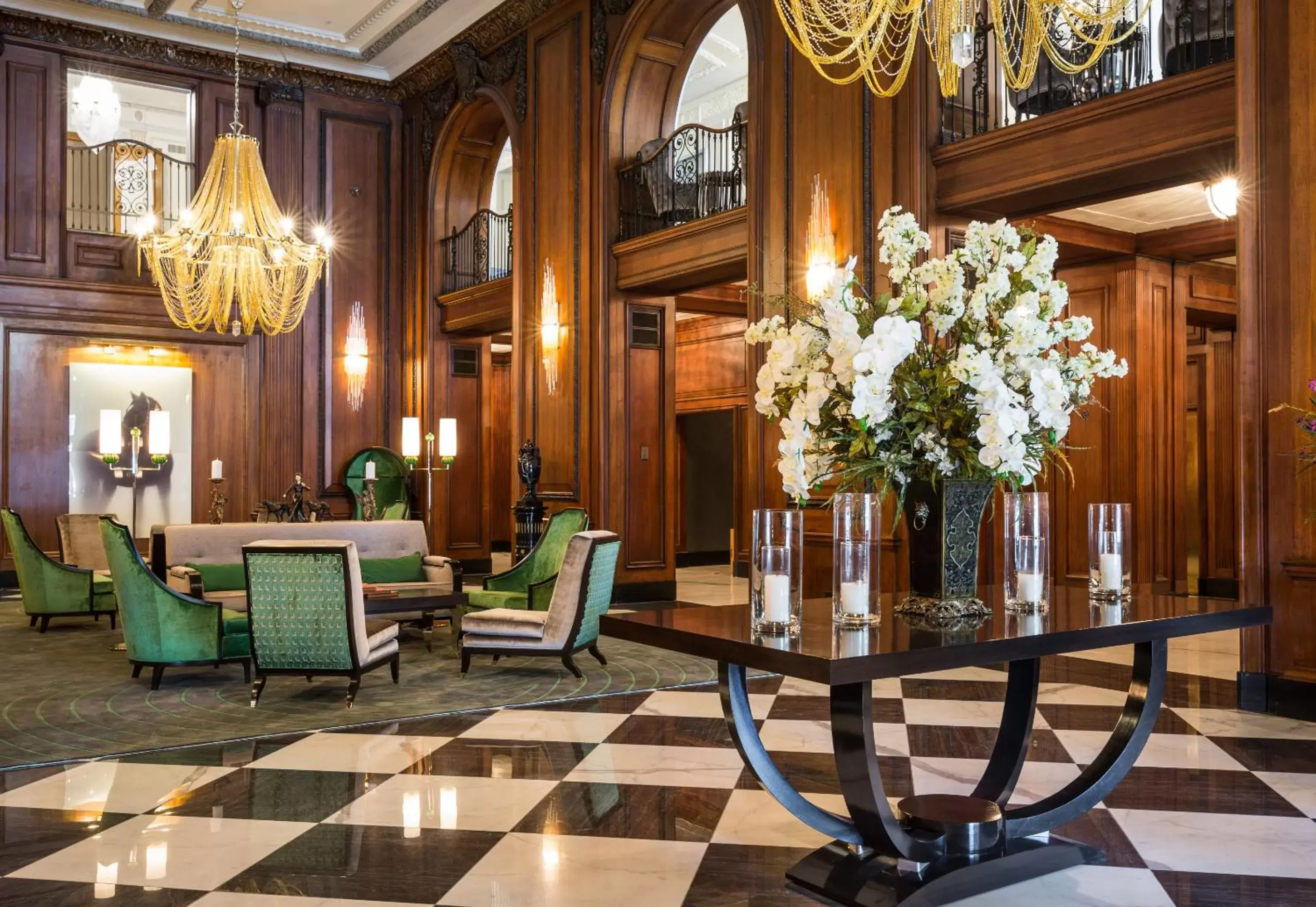 Lobby or reception in The Read House