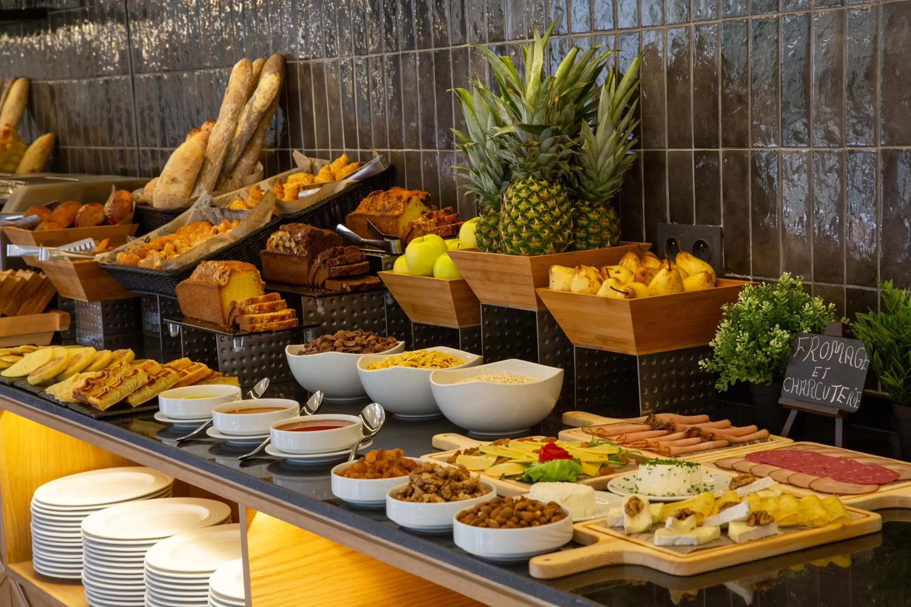 Buffet breakfast in Best Western Plus Casablanca City Center