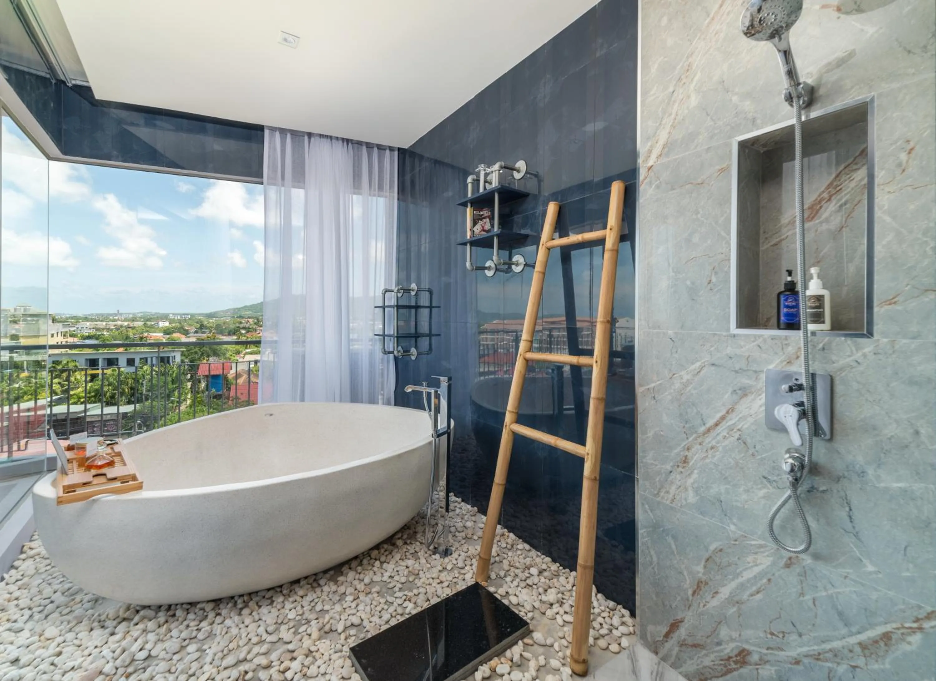 Bath in The Blue Hotel