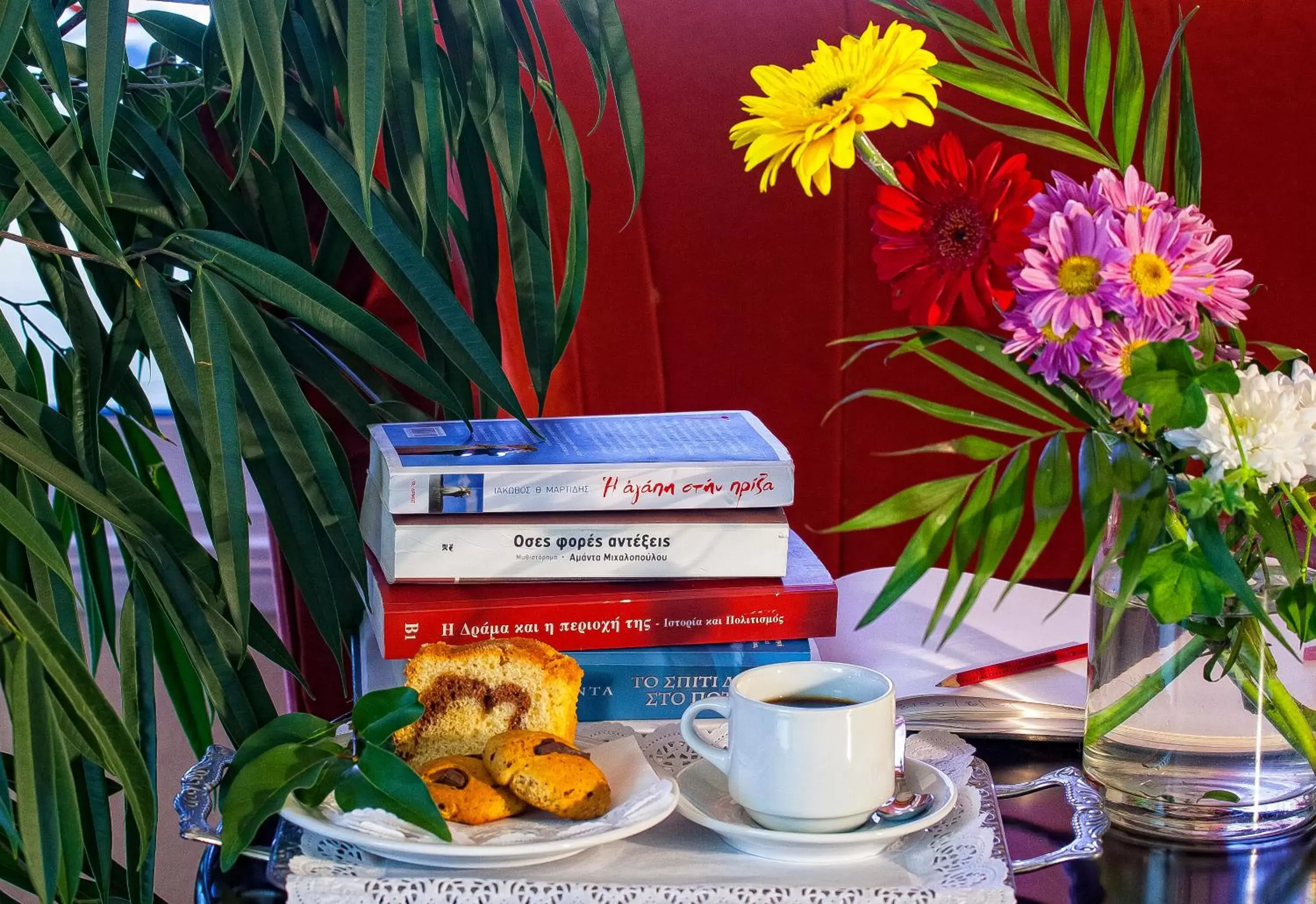 Lobby or reception in Achillion Palace Lobby or reception in Achillion Palace