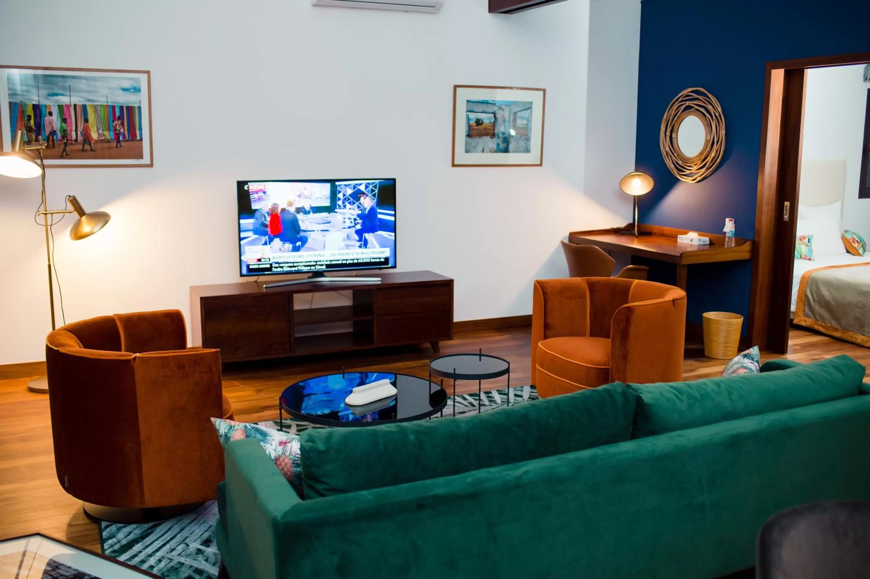 Living room in La Varangue