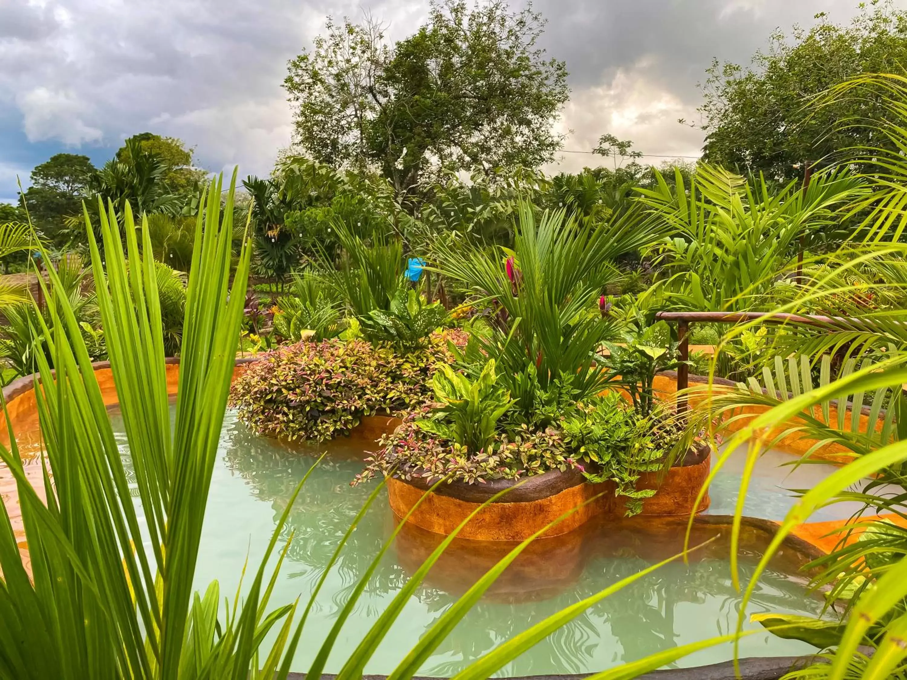 Hot Spring Bath in Hotel Heliconias Nature Inn & Hot Springs