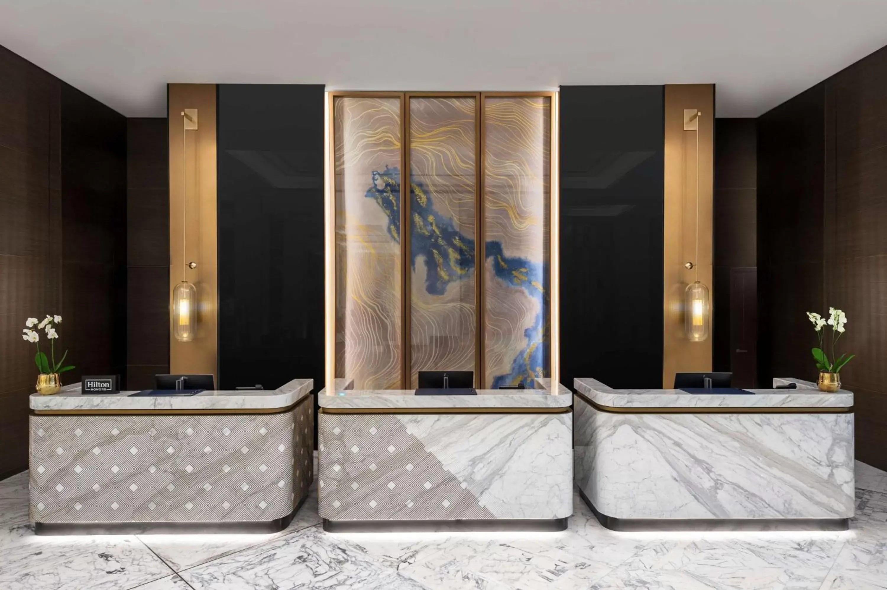 Lobby or reception in Waldorf Astoria Kuwait