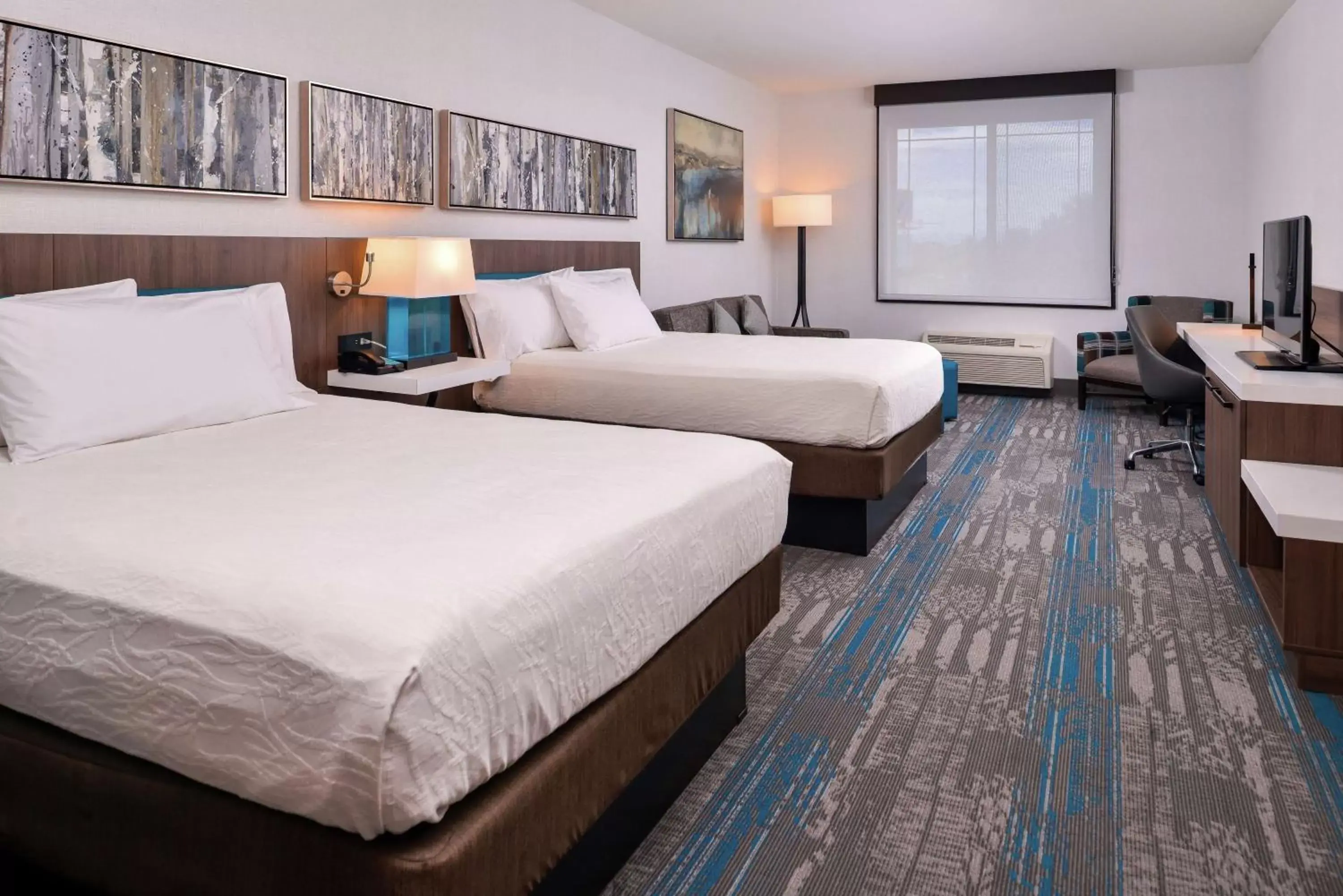 Bedroom, Bed in Hilton Garden Inn Salt Lake City Downtown