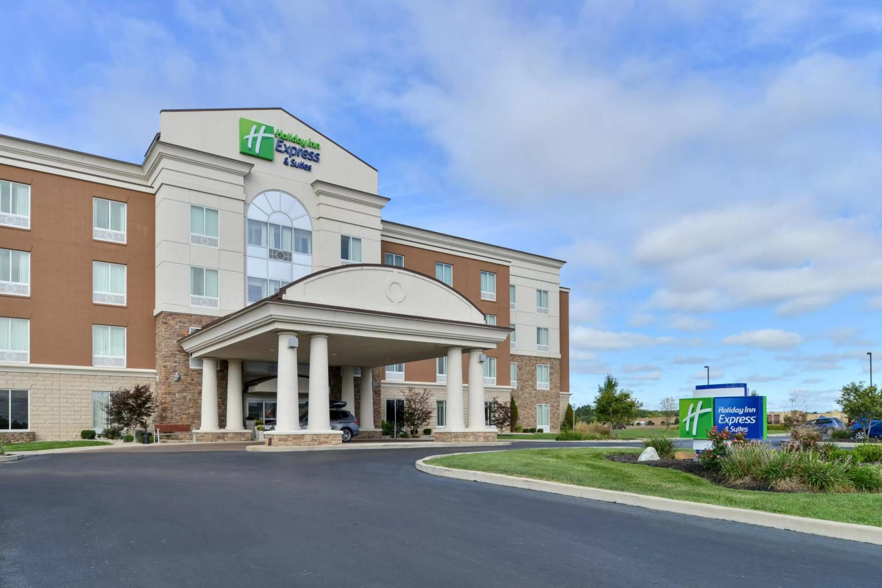 Property building in Holiday Inn Express Hotel & Suites Terre Haute by IHG