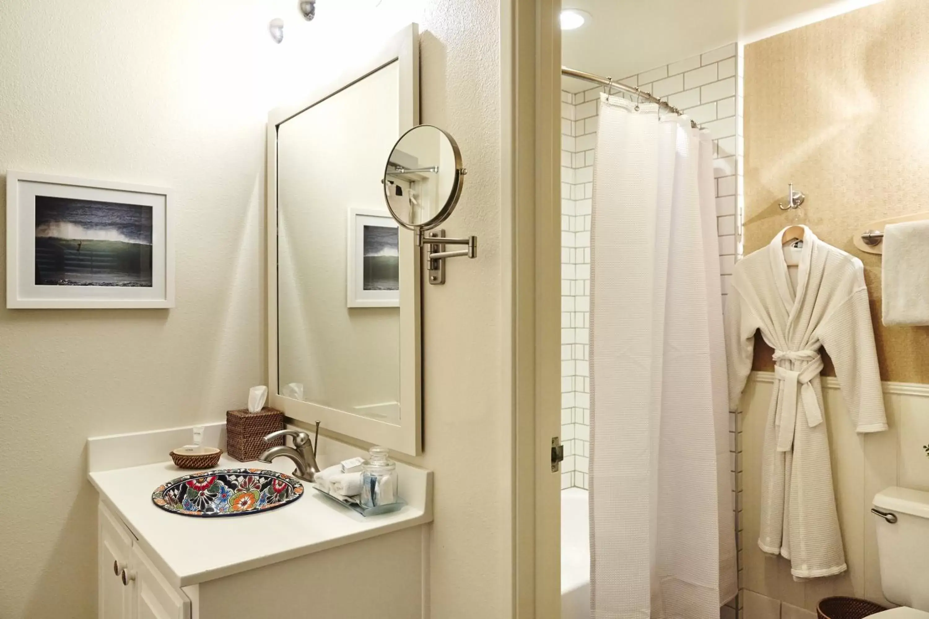 Shower, Bathroom in Laguna Beach House