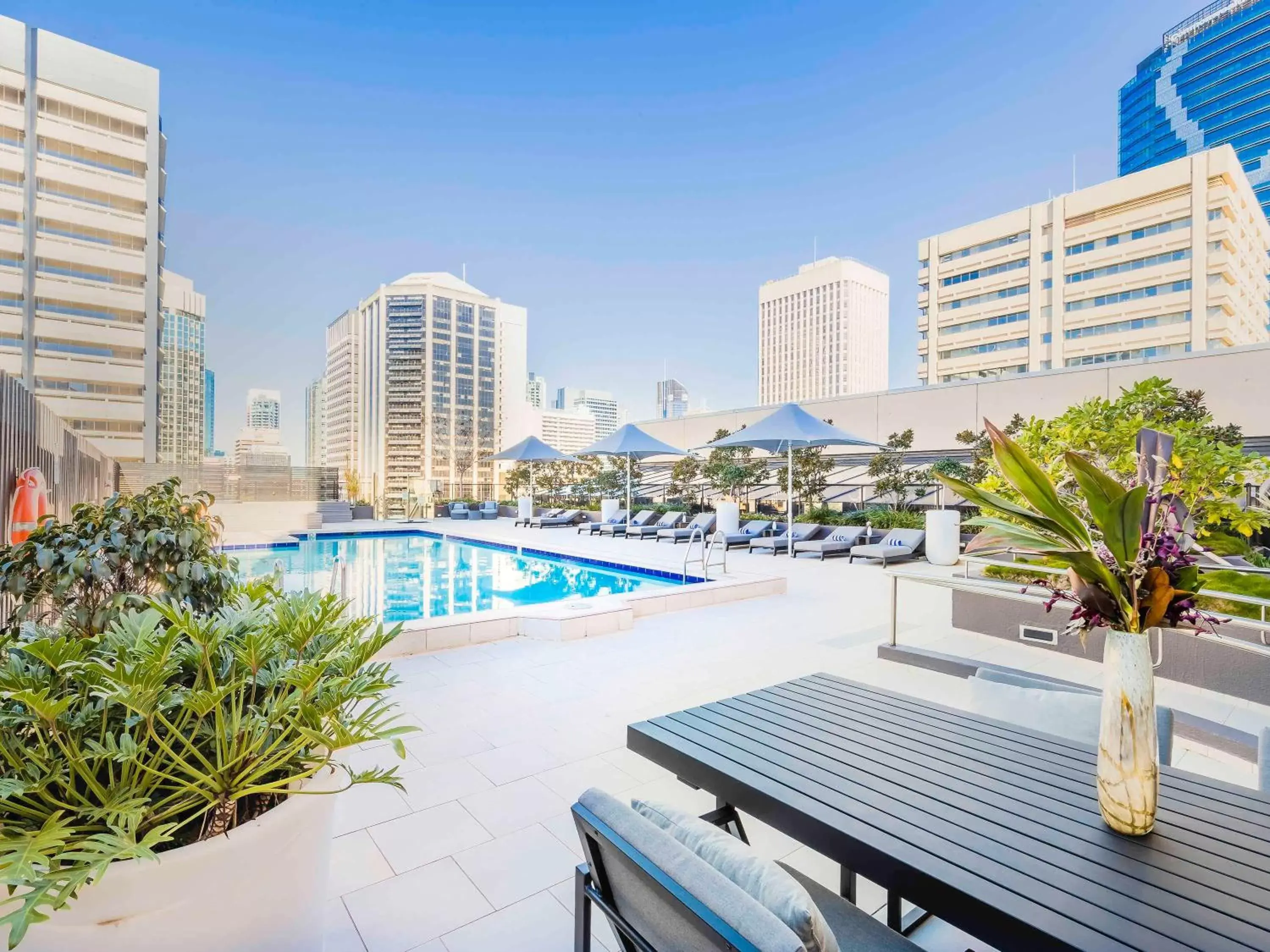 Pool view, Swimming Pool in Sofitel Brisbane Central