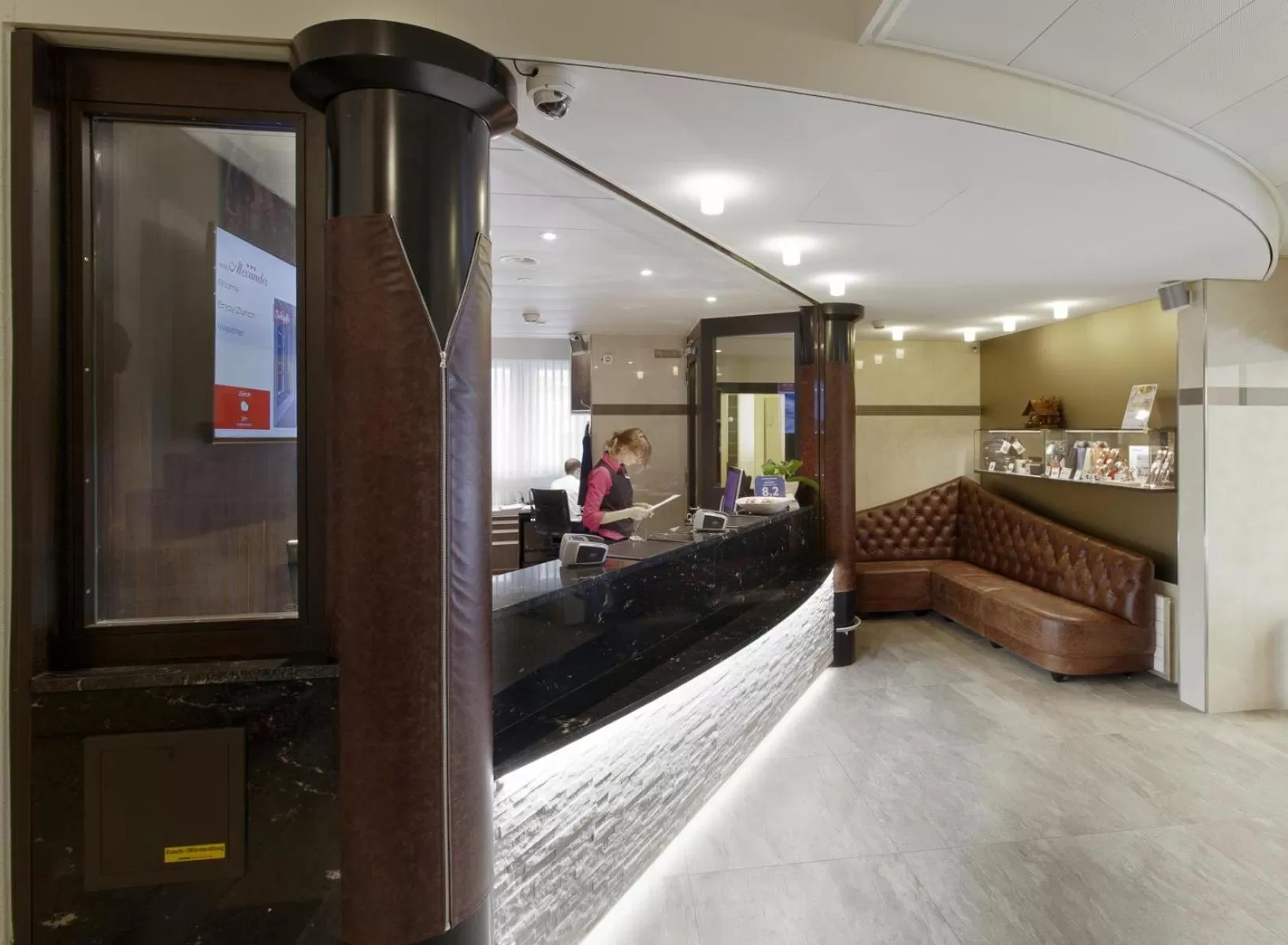 Lobby or reception in Hotel Alexander Zurich Old Town