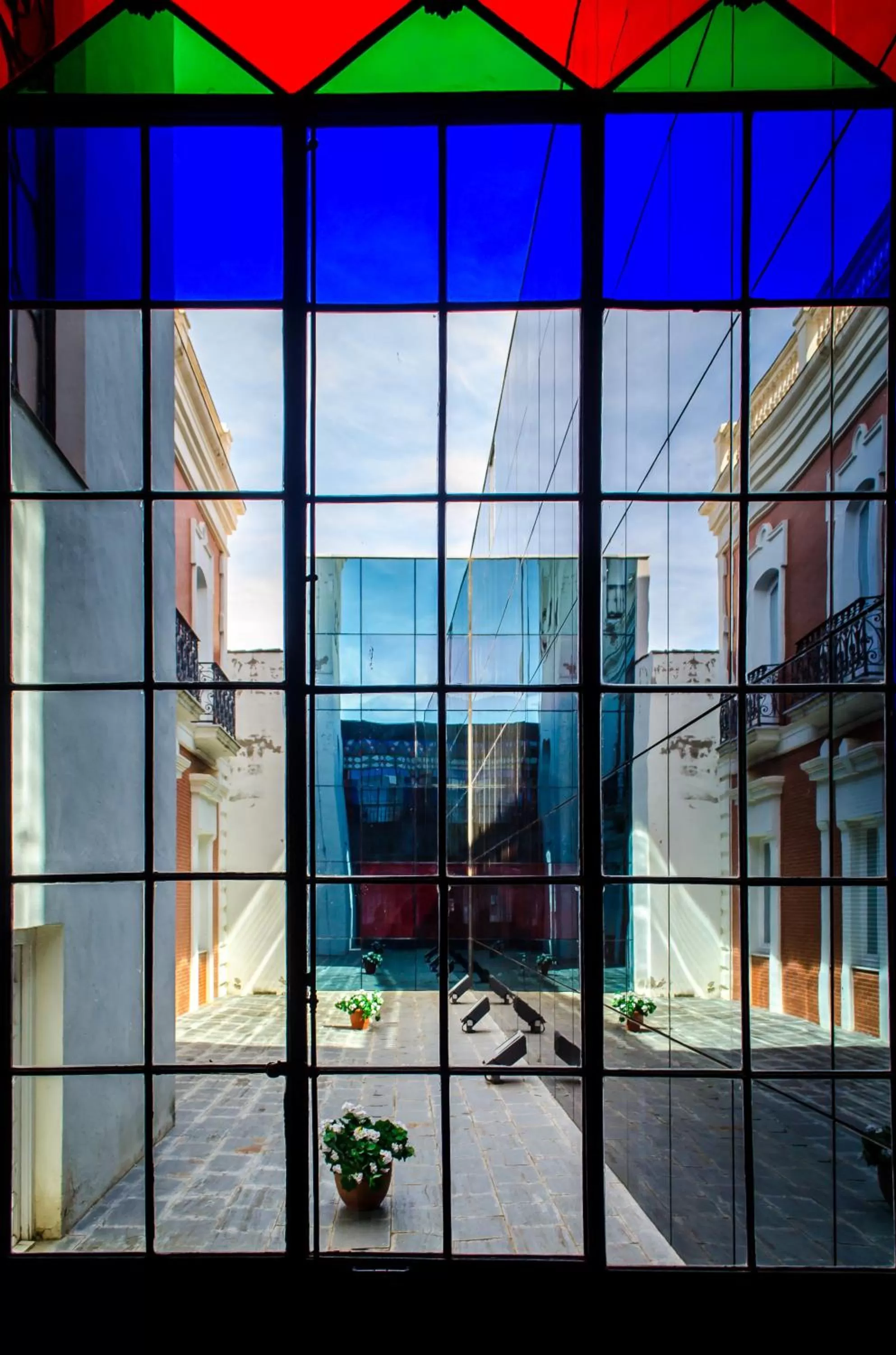 Patio in Hotel Mirador de Llerena