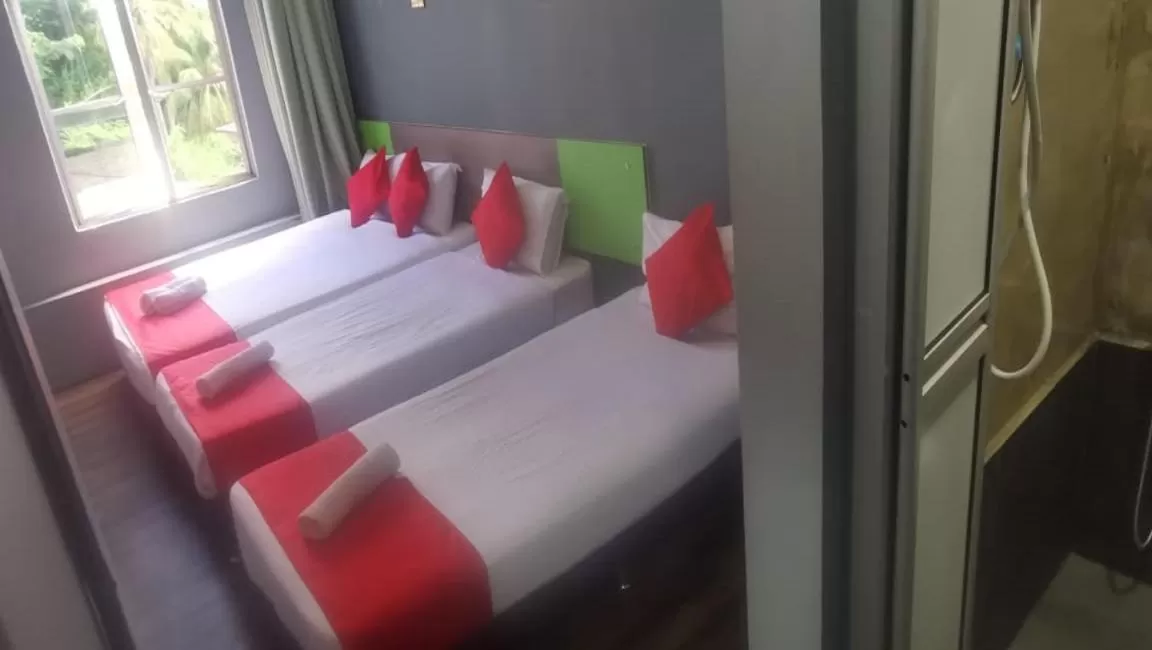 Bed in Lucky Hotel