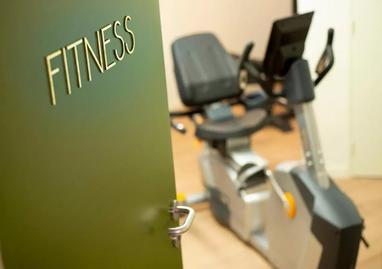 Property building, Fitness Center/Facilities in Kyriad Prestige Hotel Clermont-Ferrand