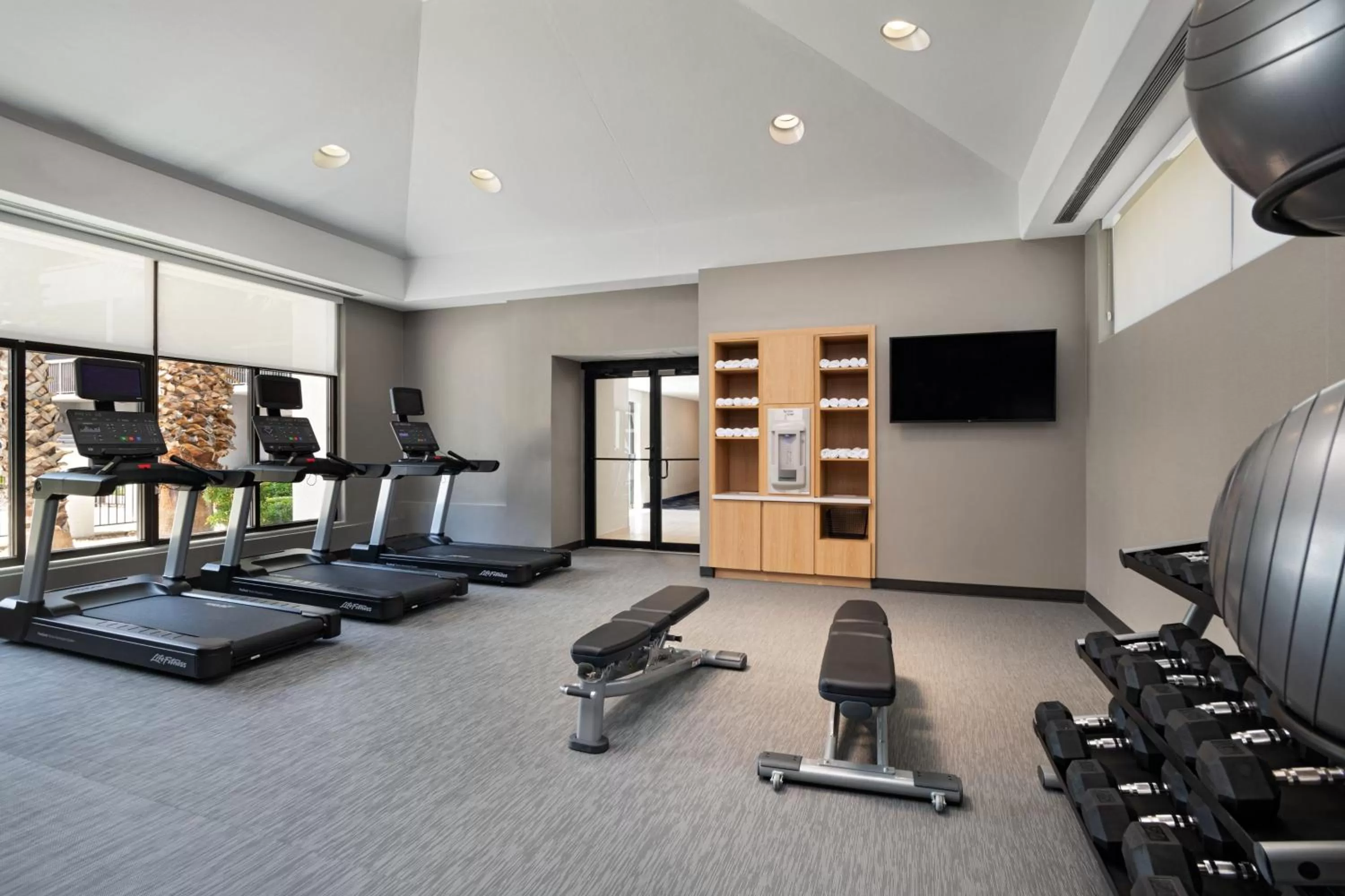 Fitness centre/facilities in Courtyard by Marriott San Antonio Downtown
