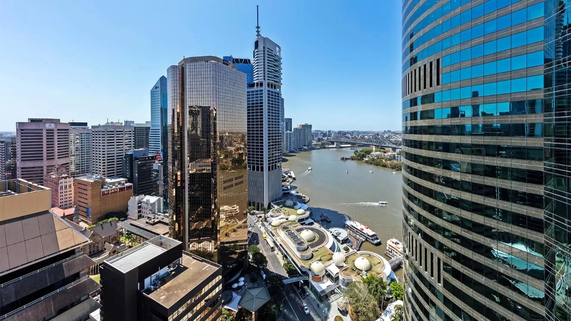 View (from property/room) in Oaks Brisbane on Felix Suites