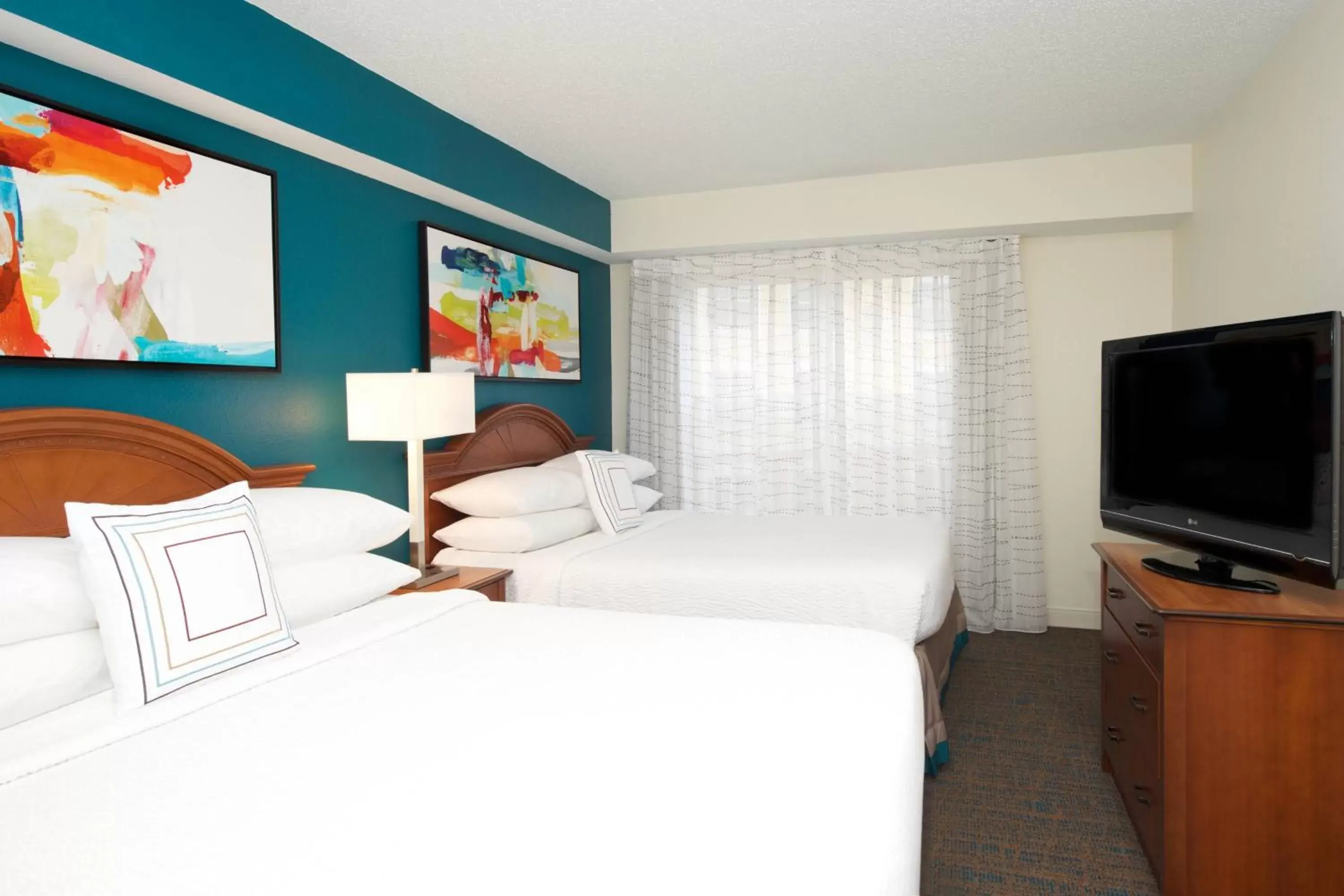Bedroom, Bed in Residence Inn Orlando Lake Buena Vista