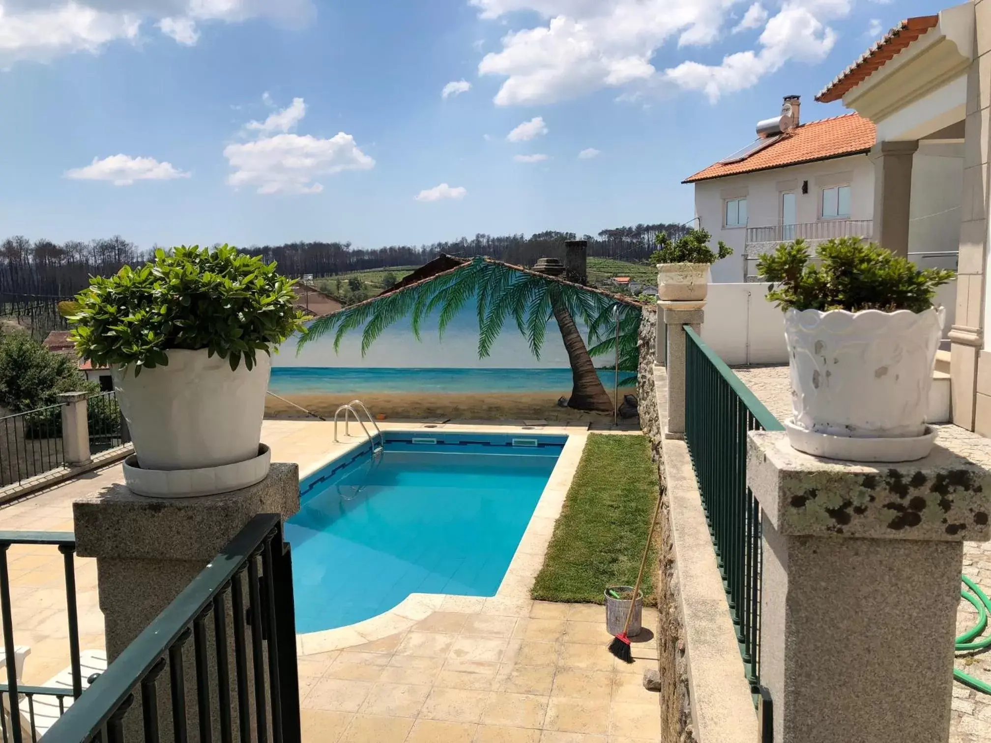 Pool View in SOLAR DA SERRA-GuestHouse