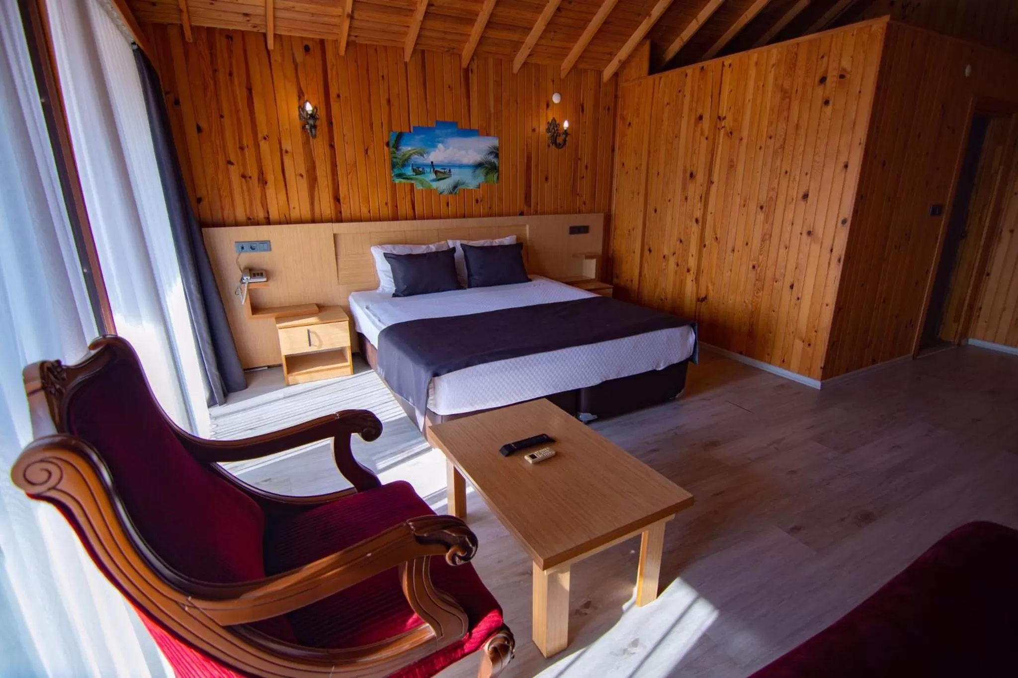 Seating area in Sandal Otel