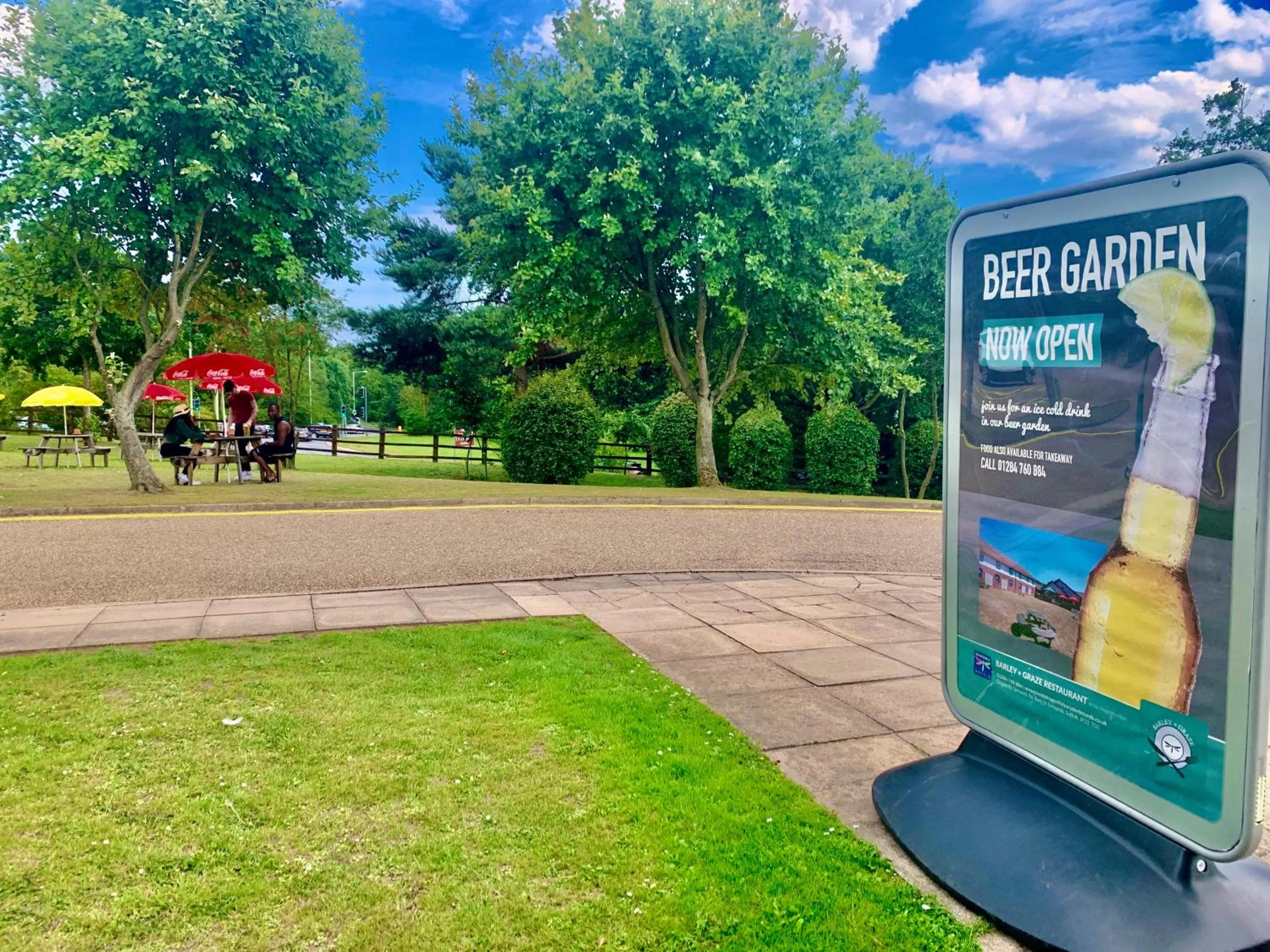 Garden in Dragonfly Hotel Bury St Edmunds