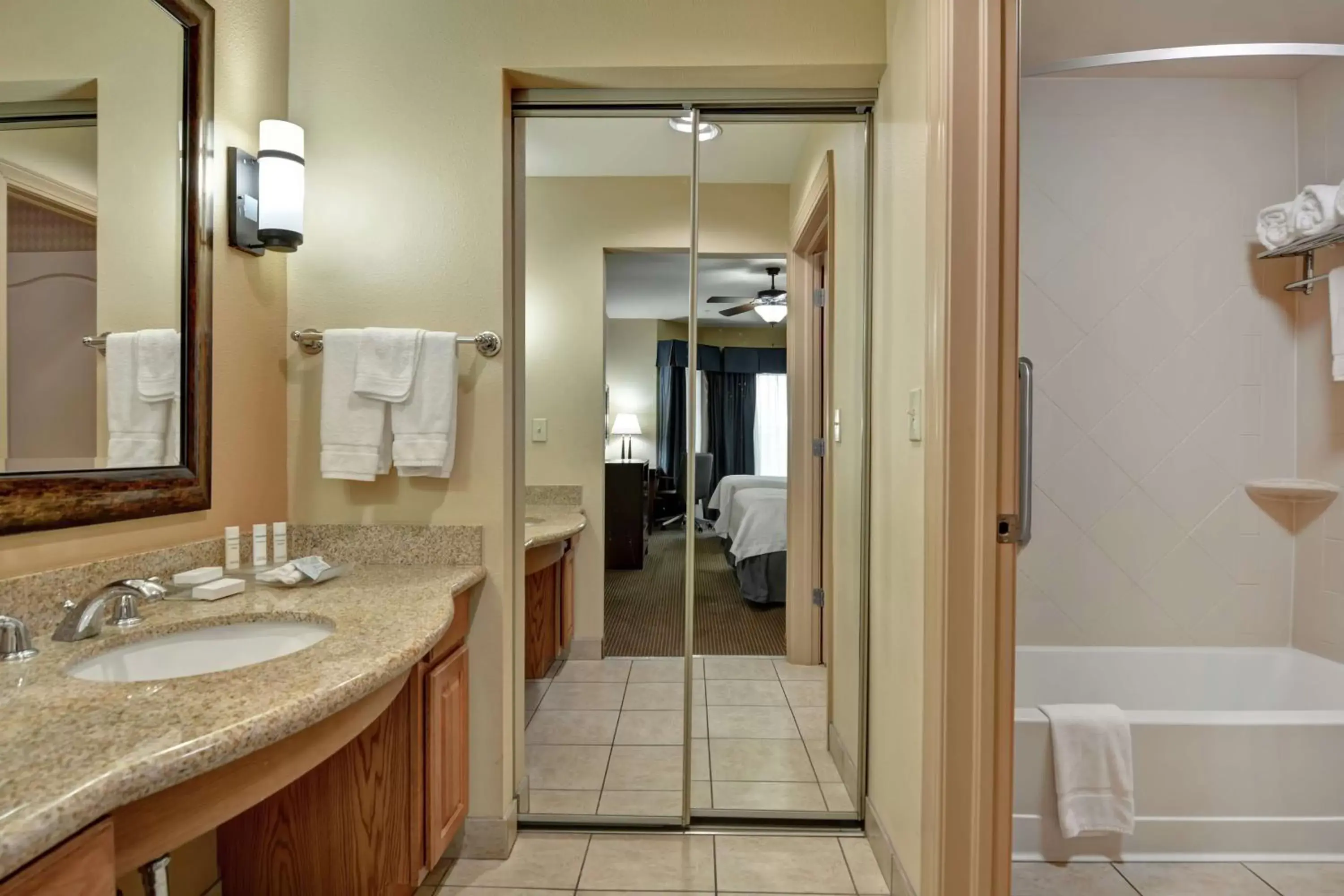 Bathroom in Homewood Suites by Hilton Fayetteville