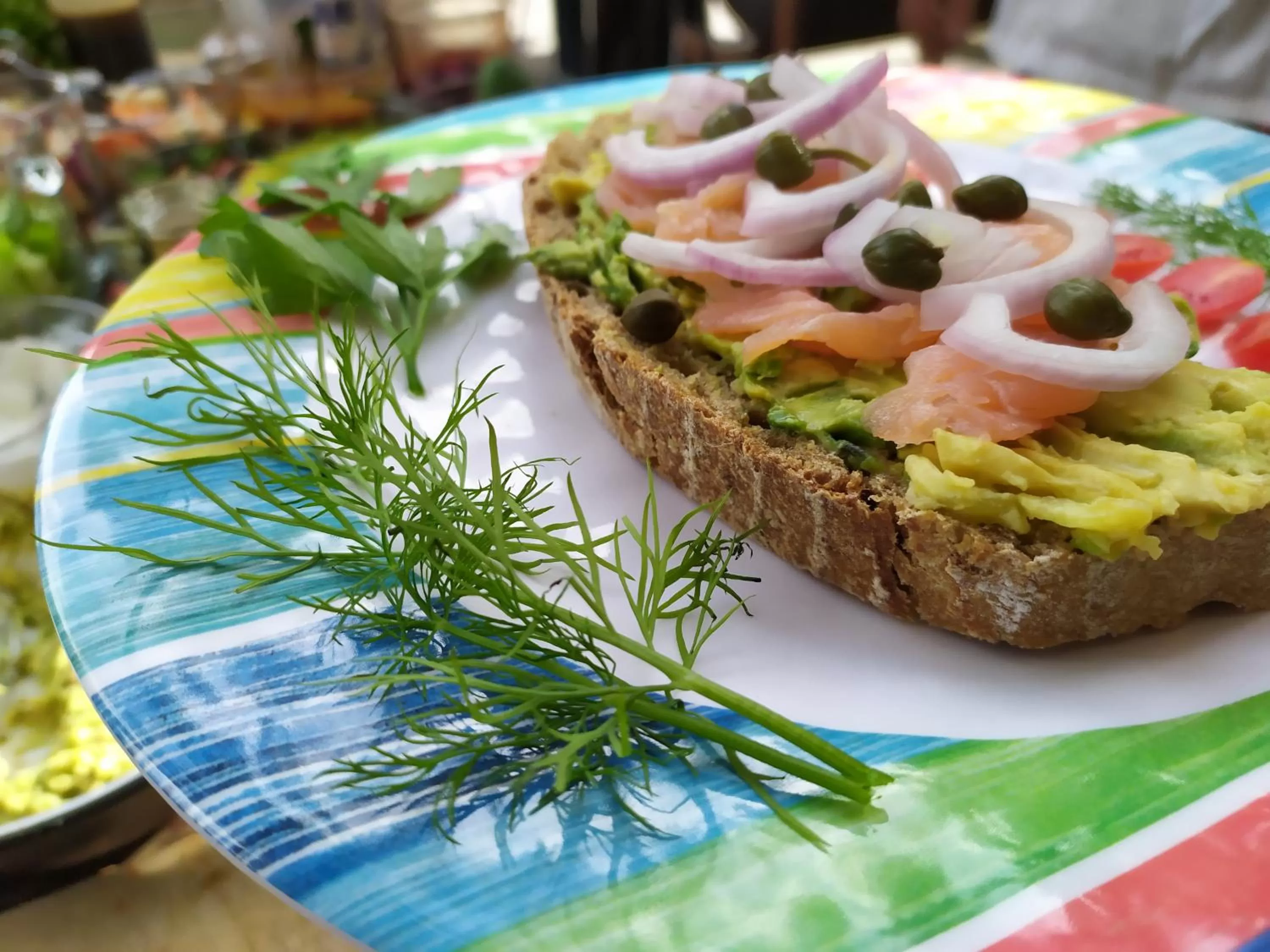 Food and drinks in Poco Loco Bed & Breakfast