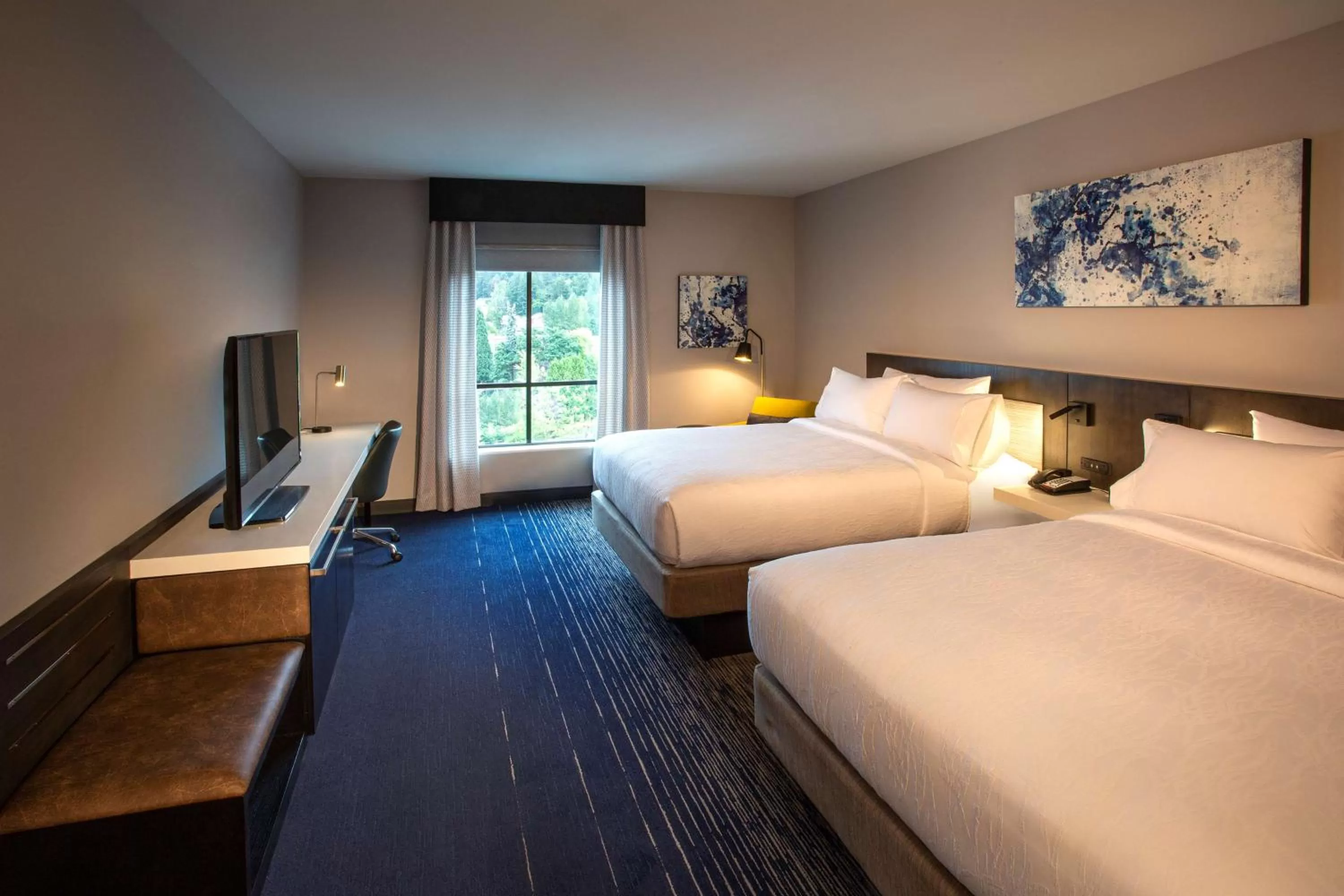 Queen Room with Two Queen Beds - Mobility/Hearing Accessible in Hilton Garden Inn Redmond Town Center, Wa